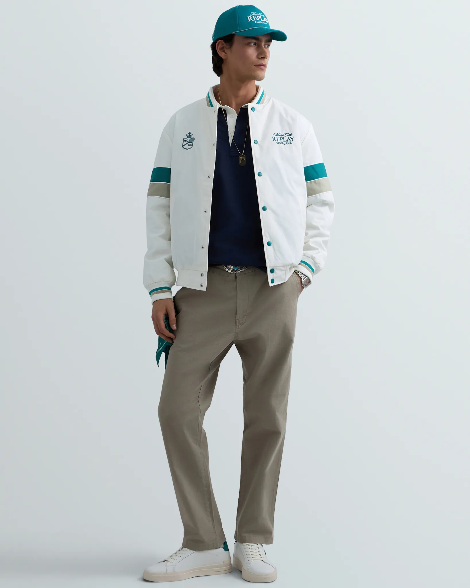 Replay Monaco Jack Blauw 111797-001-L