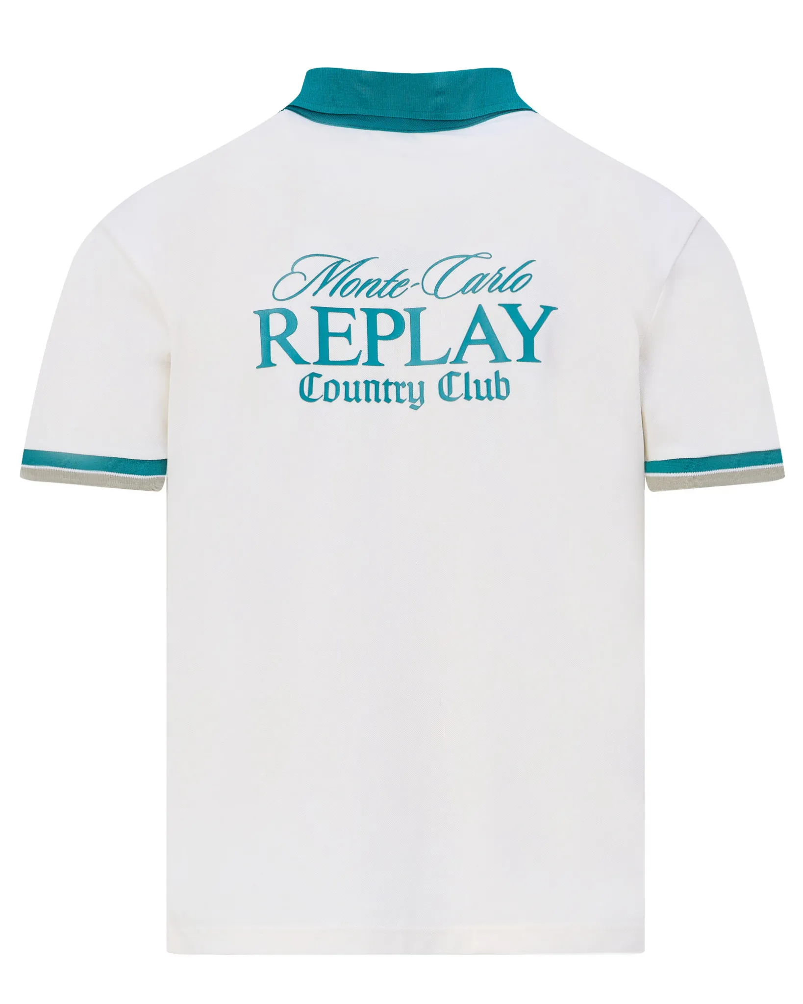 Replay Polo Monaco Blauw 111802-001-L