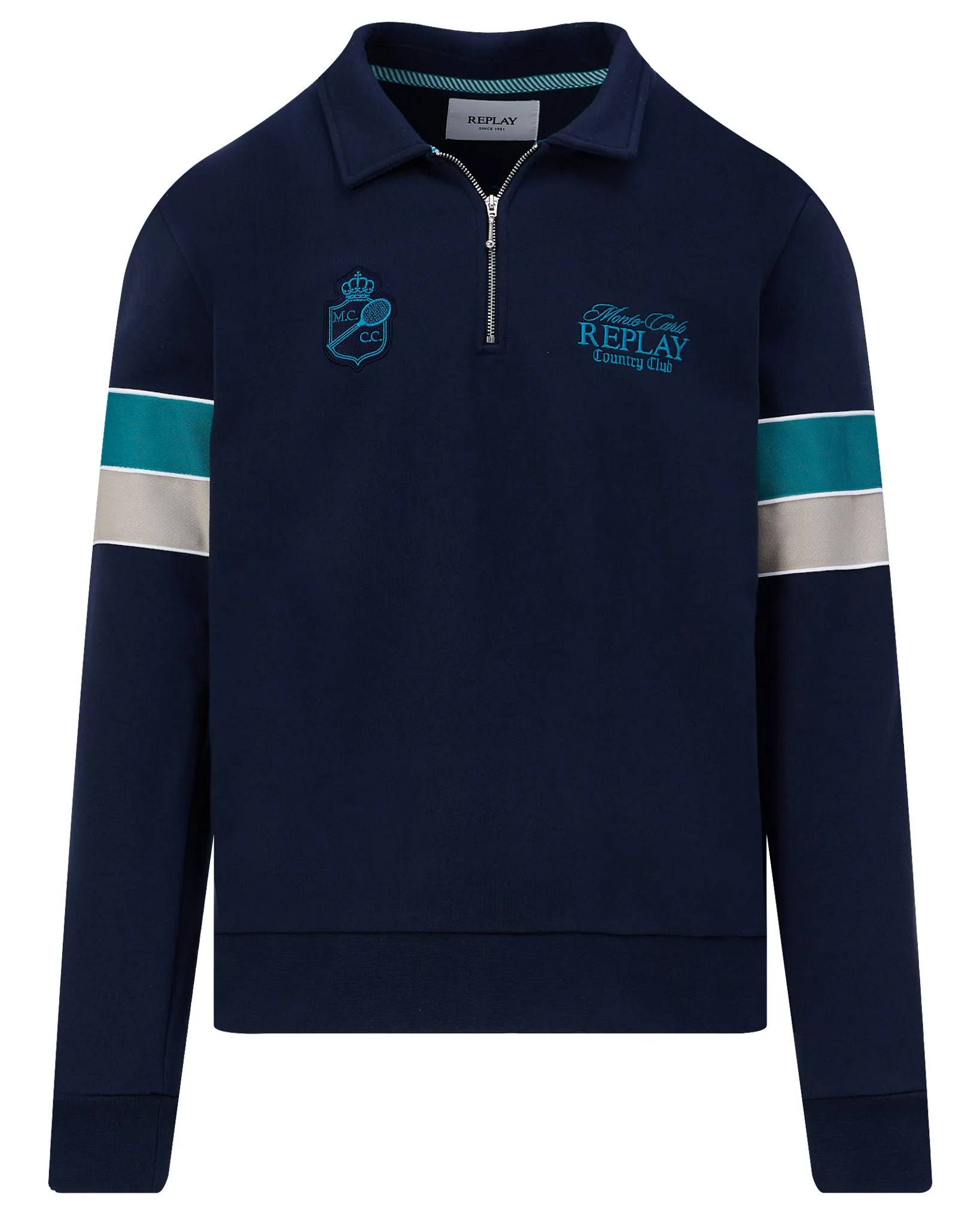 Replay Sweater Blauw 111803-001-L