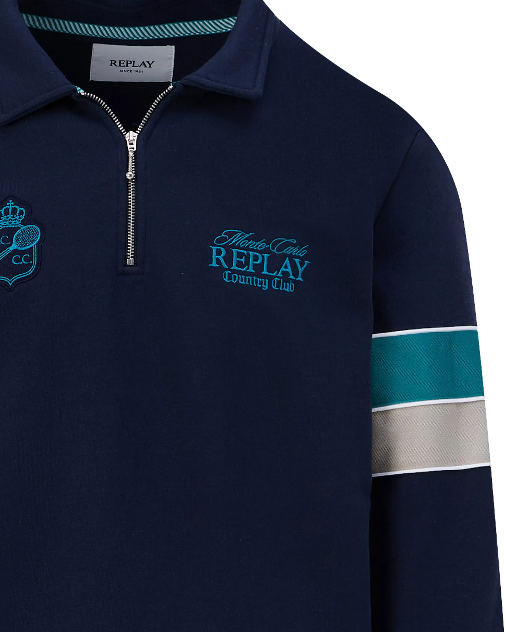 Replay Sweater Blauw 111803-001-L