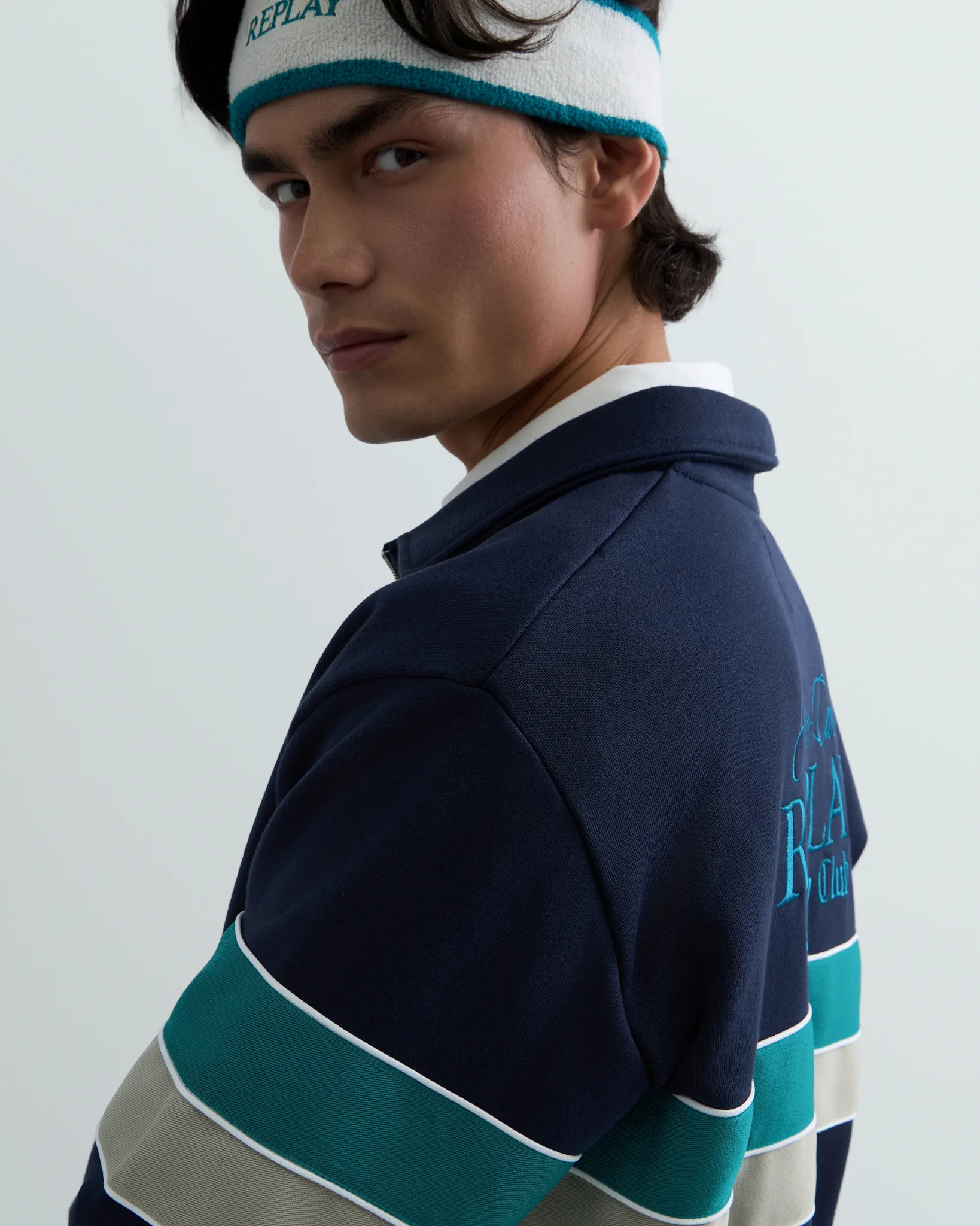 Replay Sweater Blauw 111803-001-L