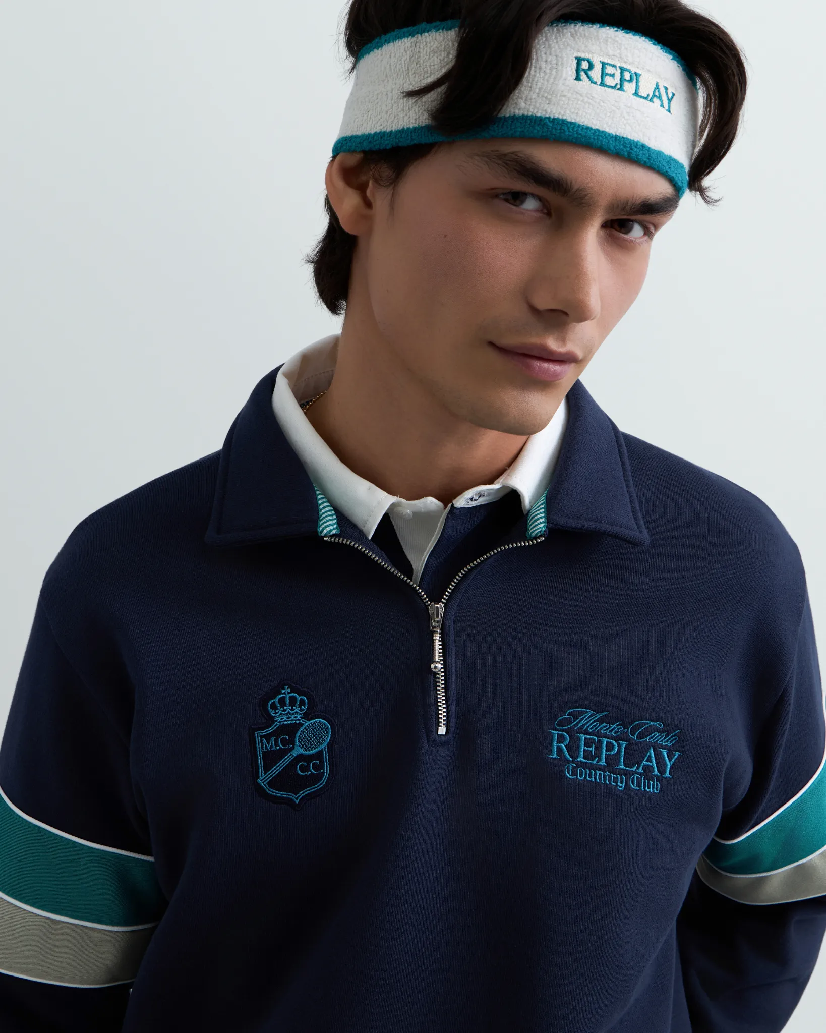 Replay Sweater Blauw 111803-001-L