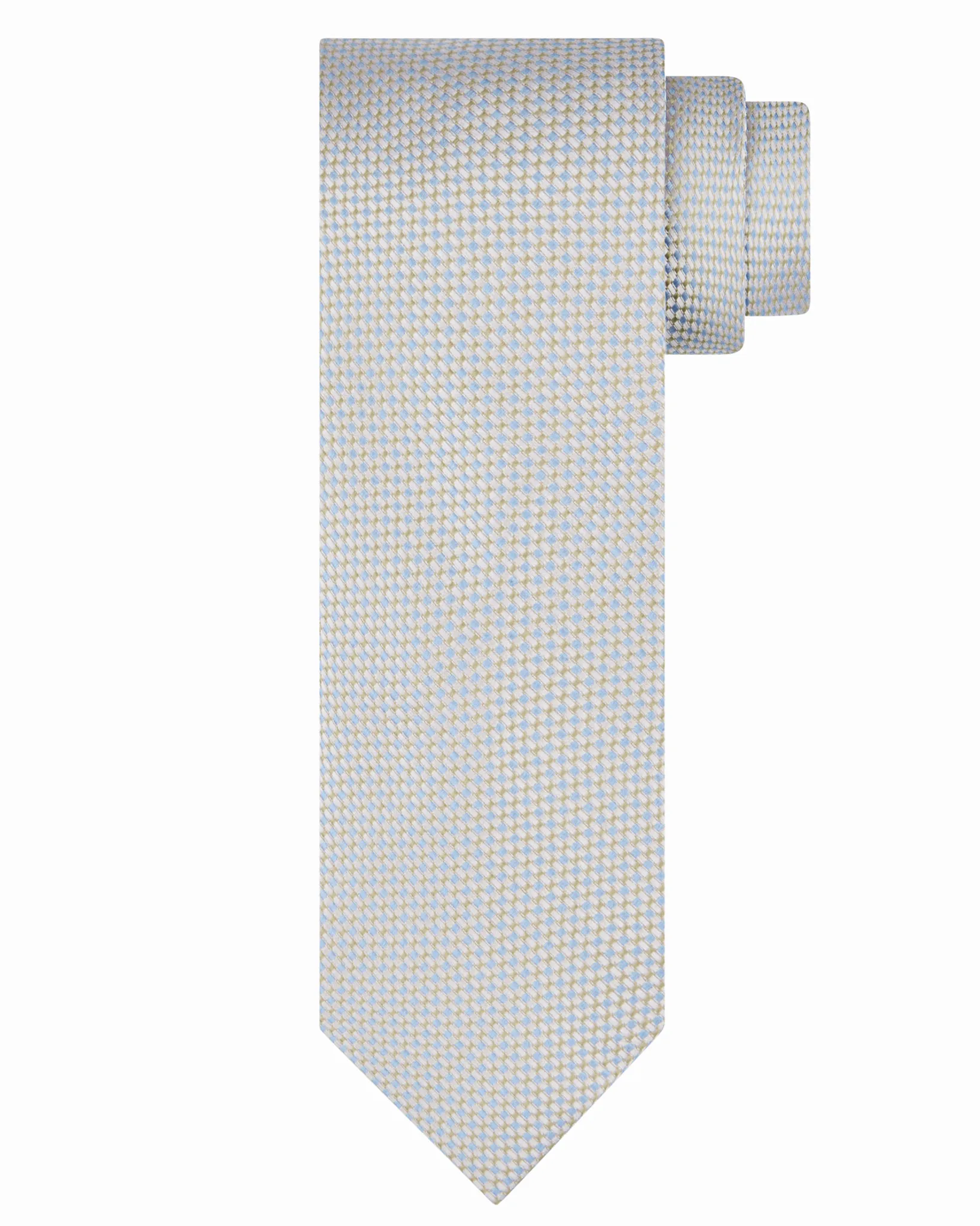 Profuomo Stropdas Licht bruin 111991-001-0