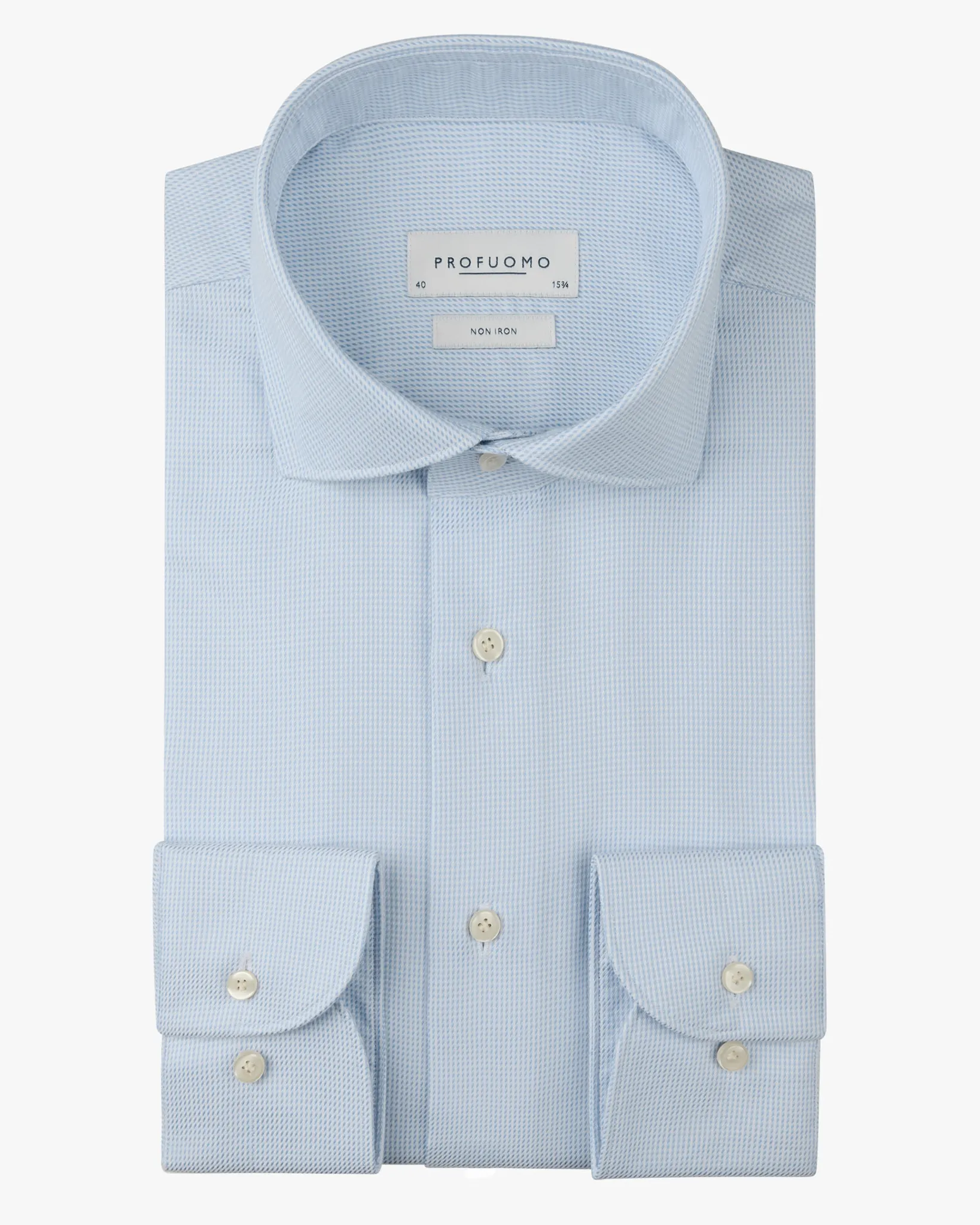 Profuomo Overhemd Blauw 112330-001-39