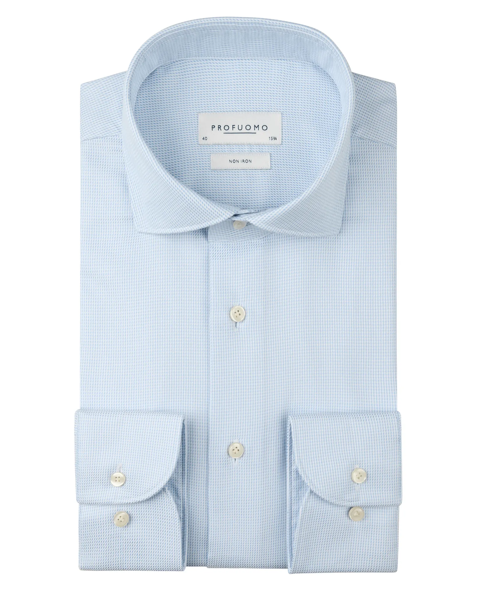 Profuomo Overhemd Blauw 112330-001-39
