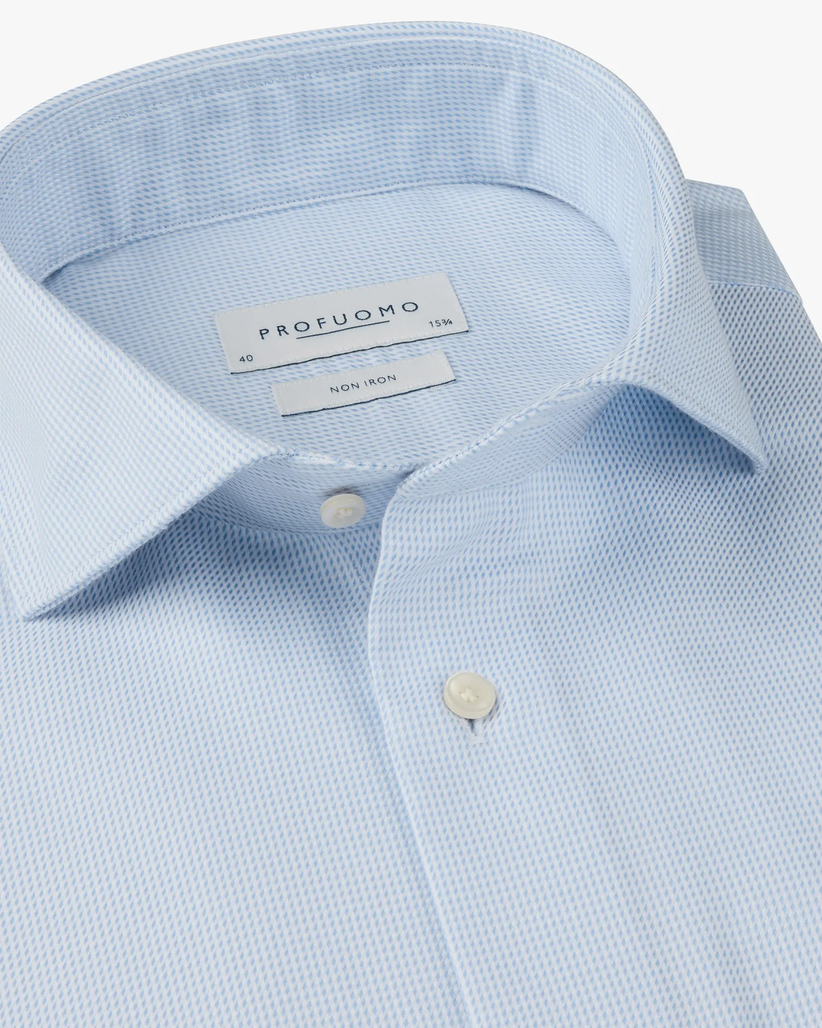 Profuomo Overhemd Blauw 112330-001-39