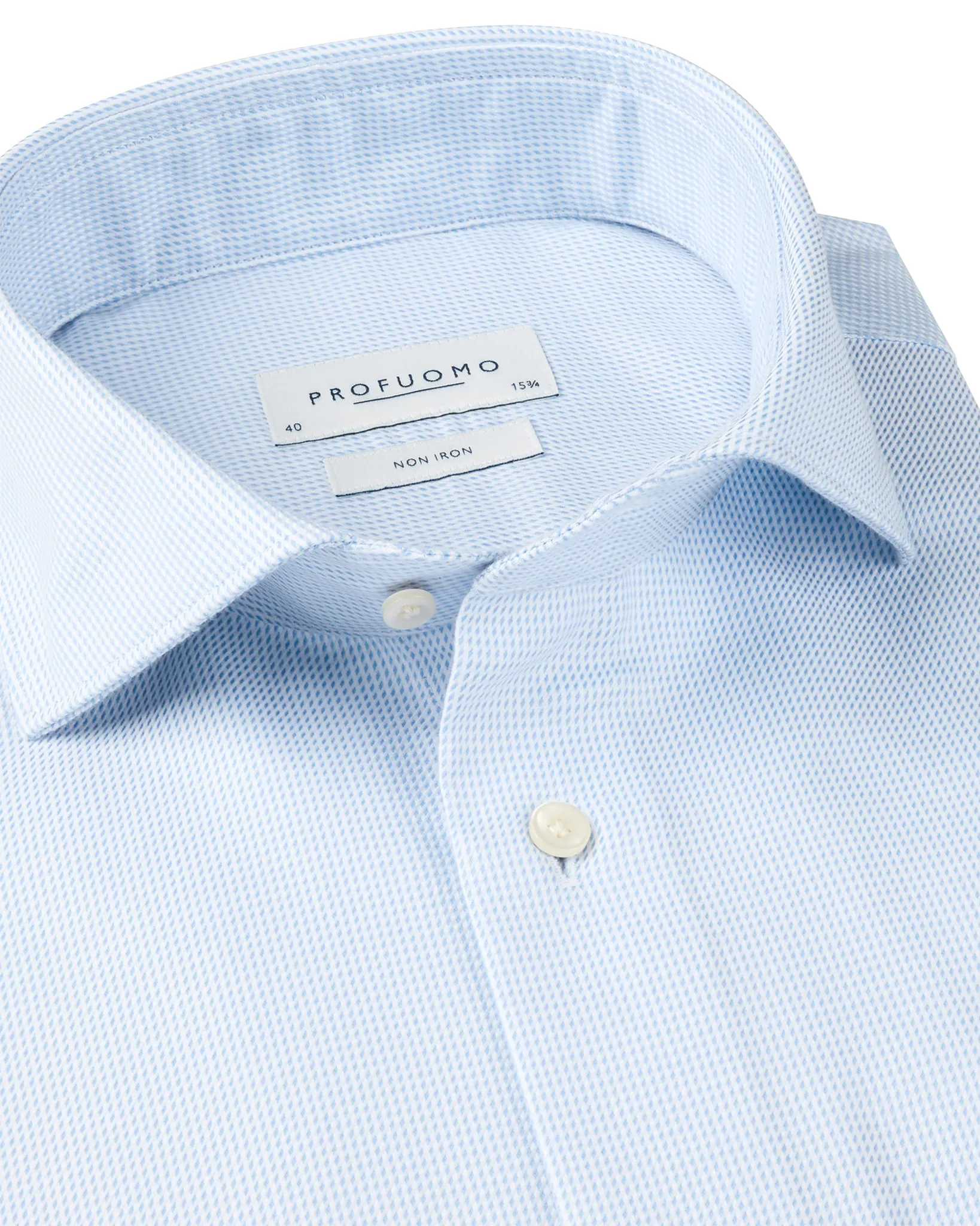 Profuomo Overhemd Blauw 112330-001-39