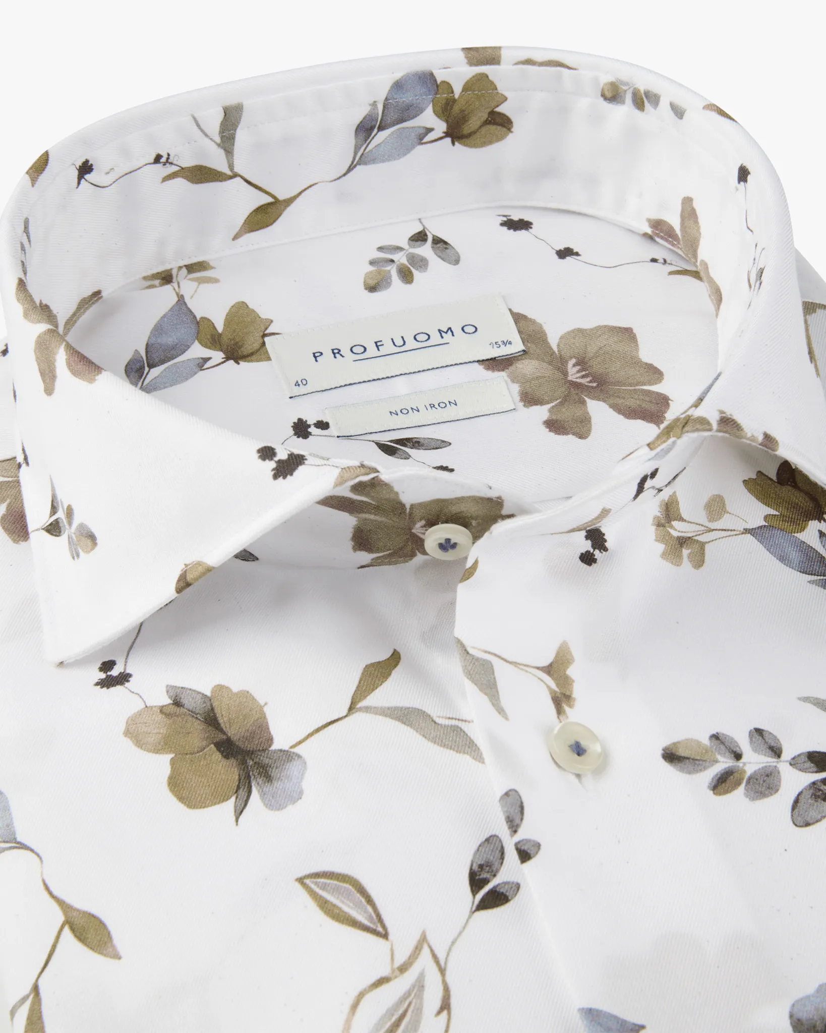 Profuomo Overhemd Blauw 112342-001-39