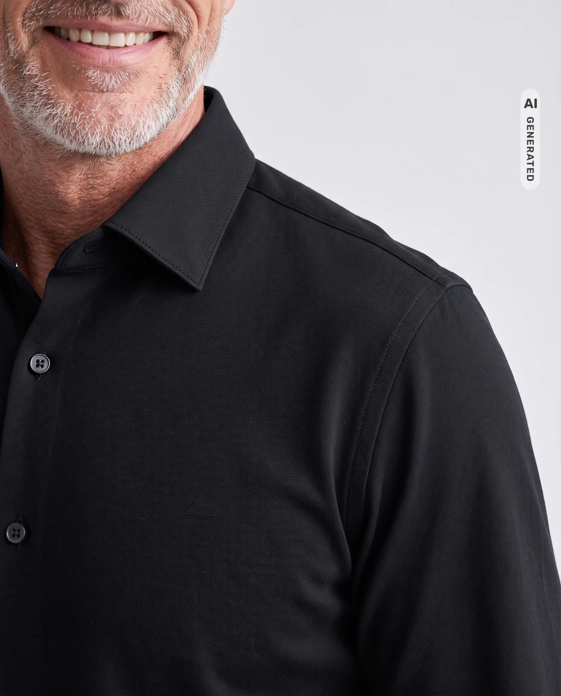 The BLUEPRINT Premium Overhemd Black 112577-001-L