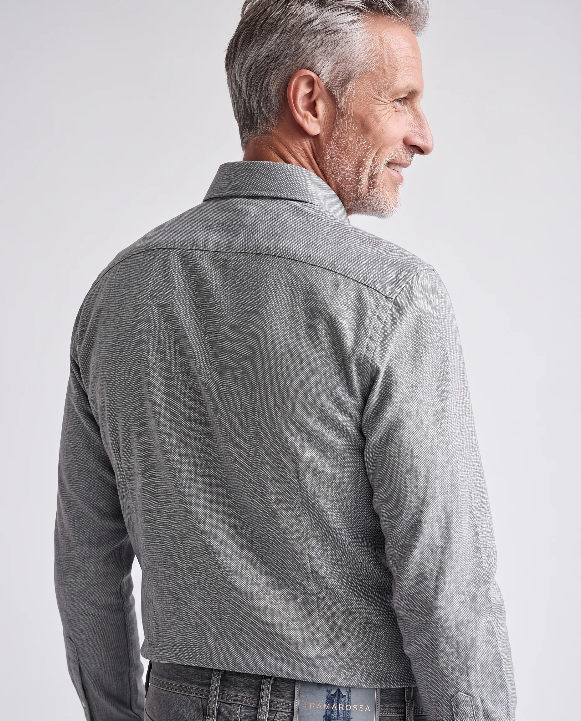 The BLUEPRINT Premium Overhemd Groen uni 112577-004-L