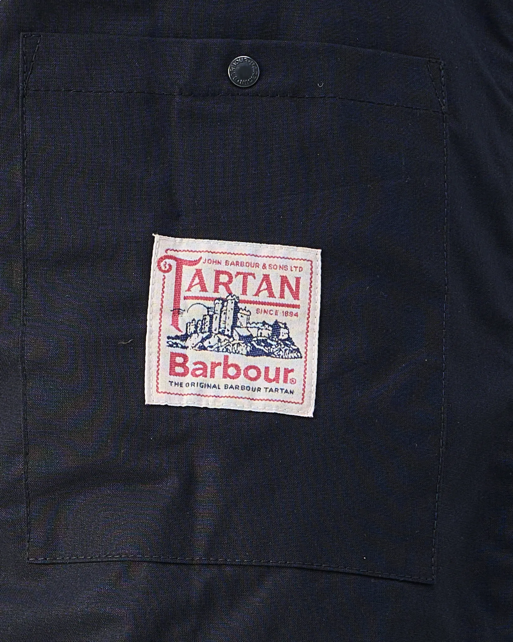 Barbour Newbury Wax Jack Navy 112578-001-L
