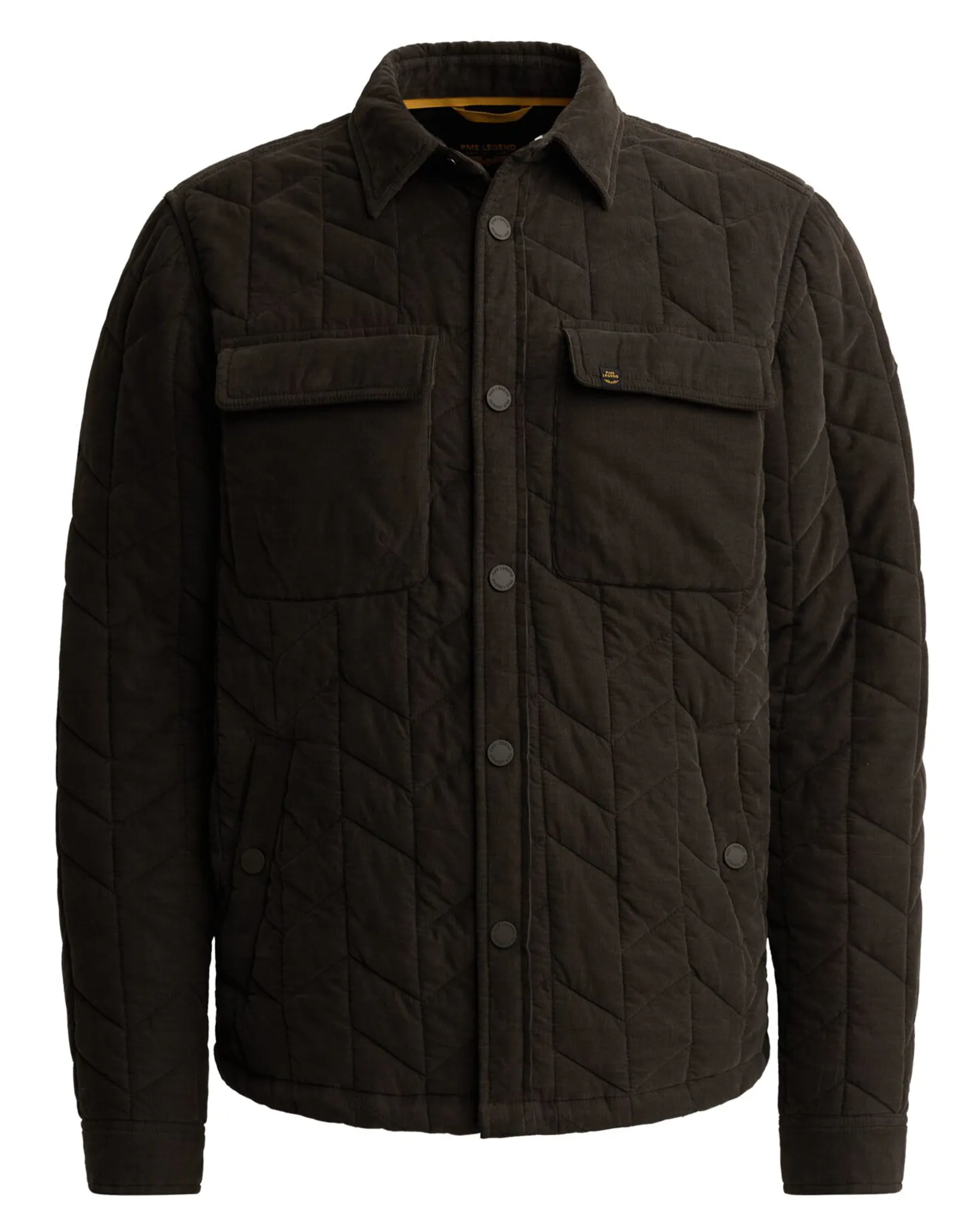 PME Legend Casual overhemd Grijs 112592-001-L