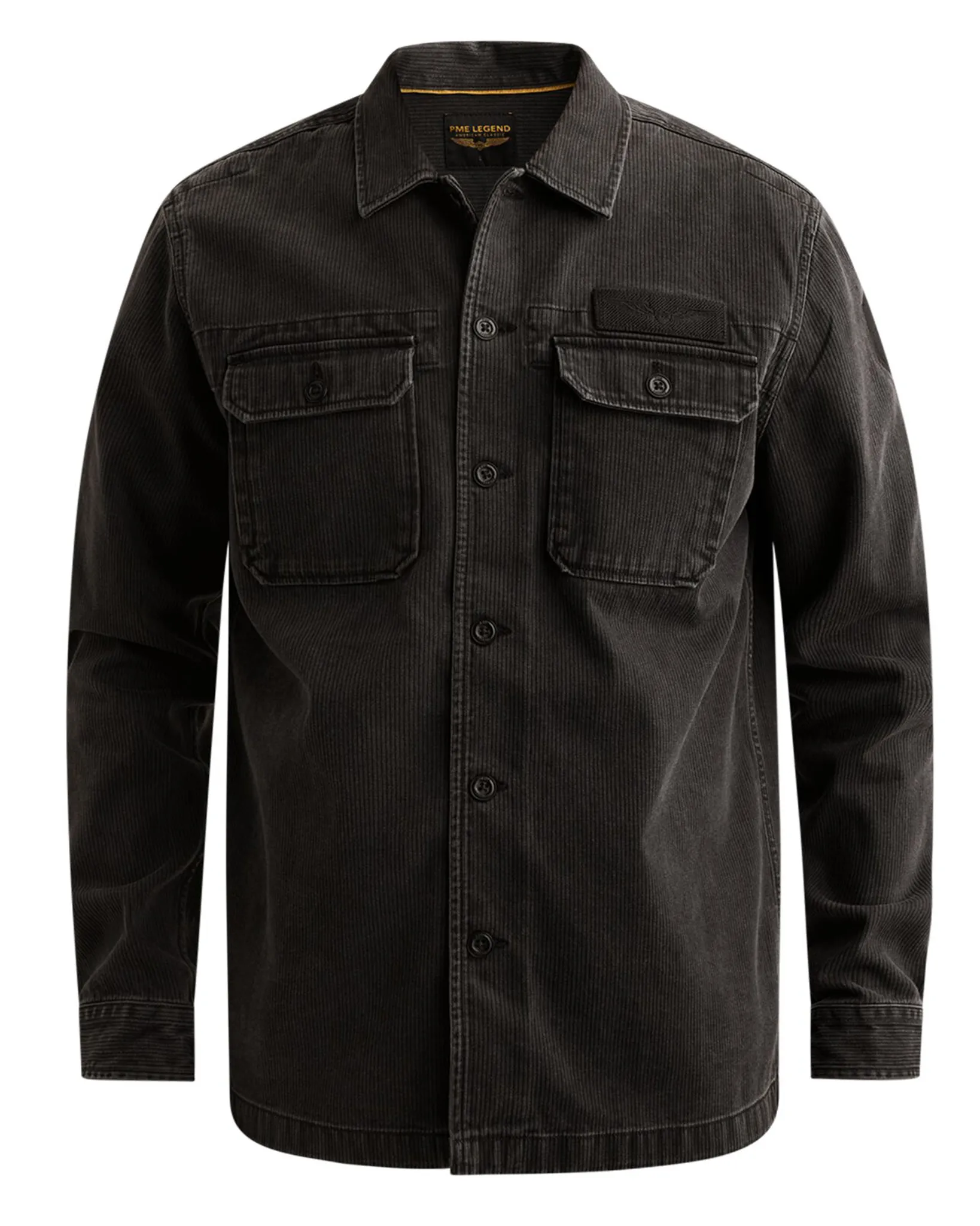 PME Legend Overshirt Grijs 112593-001-L