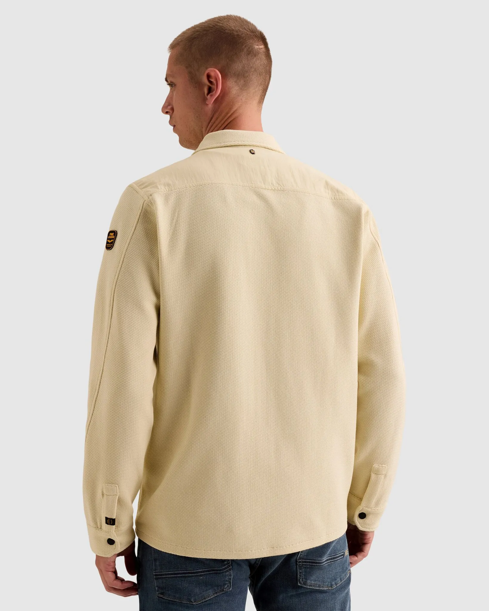 PME Legend Casual overhemd Wit 112594-001-L