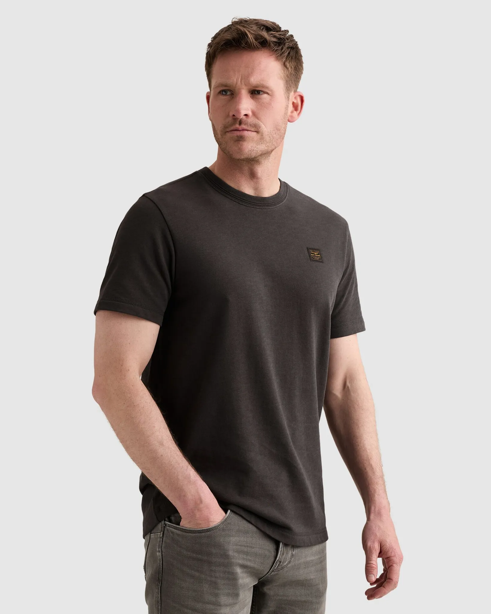 PME Legend T-shirt Grijs 112598-001-L