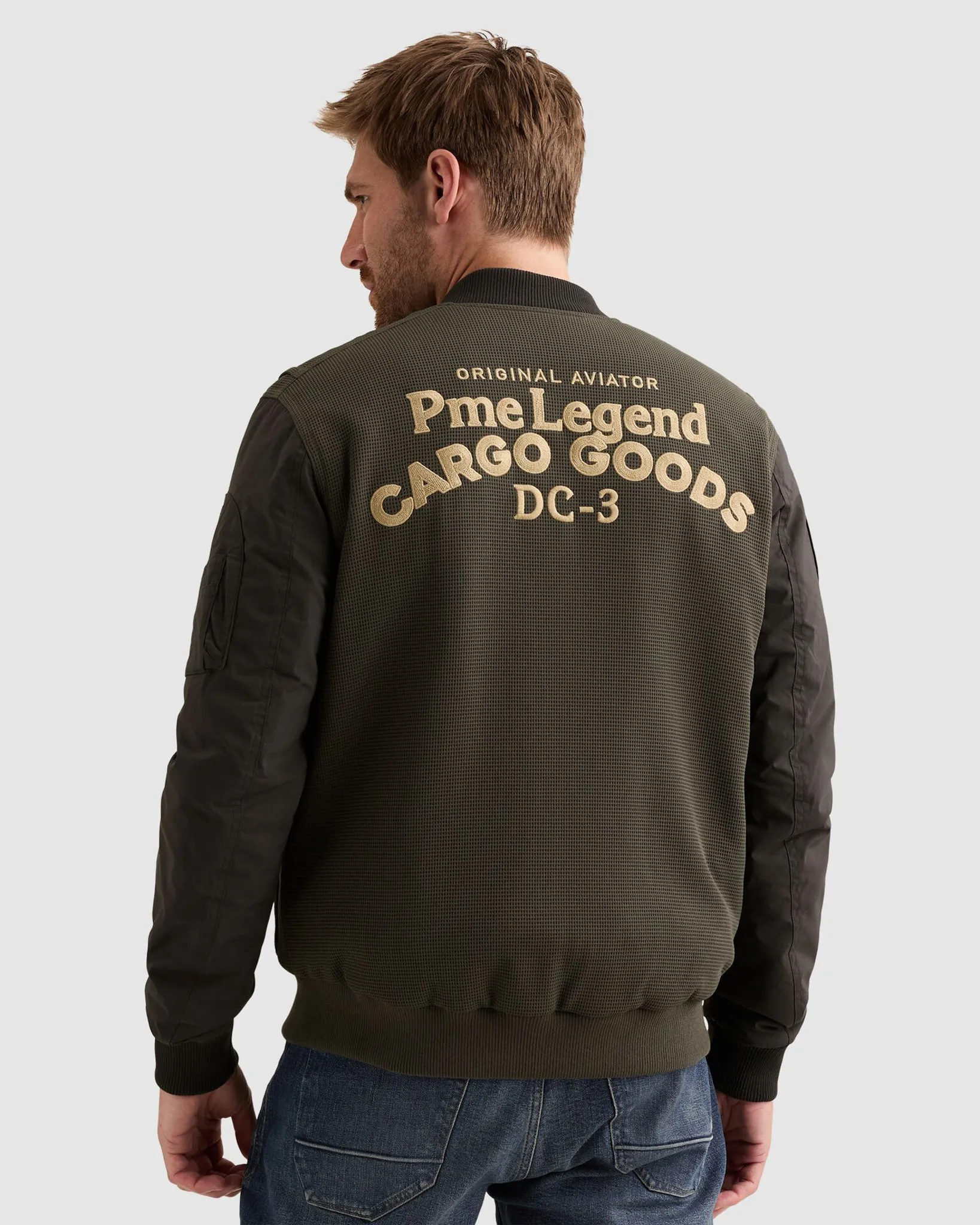 PME Legend Bomber Jack Grijs 112612-001-L