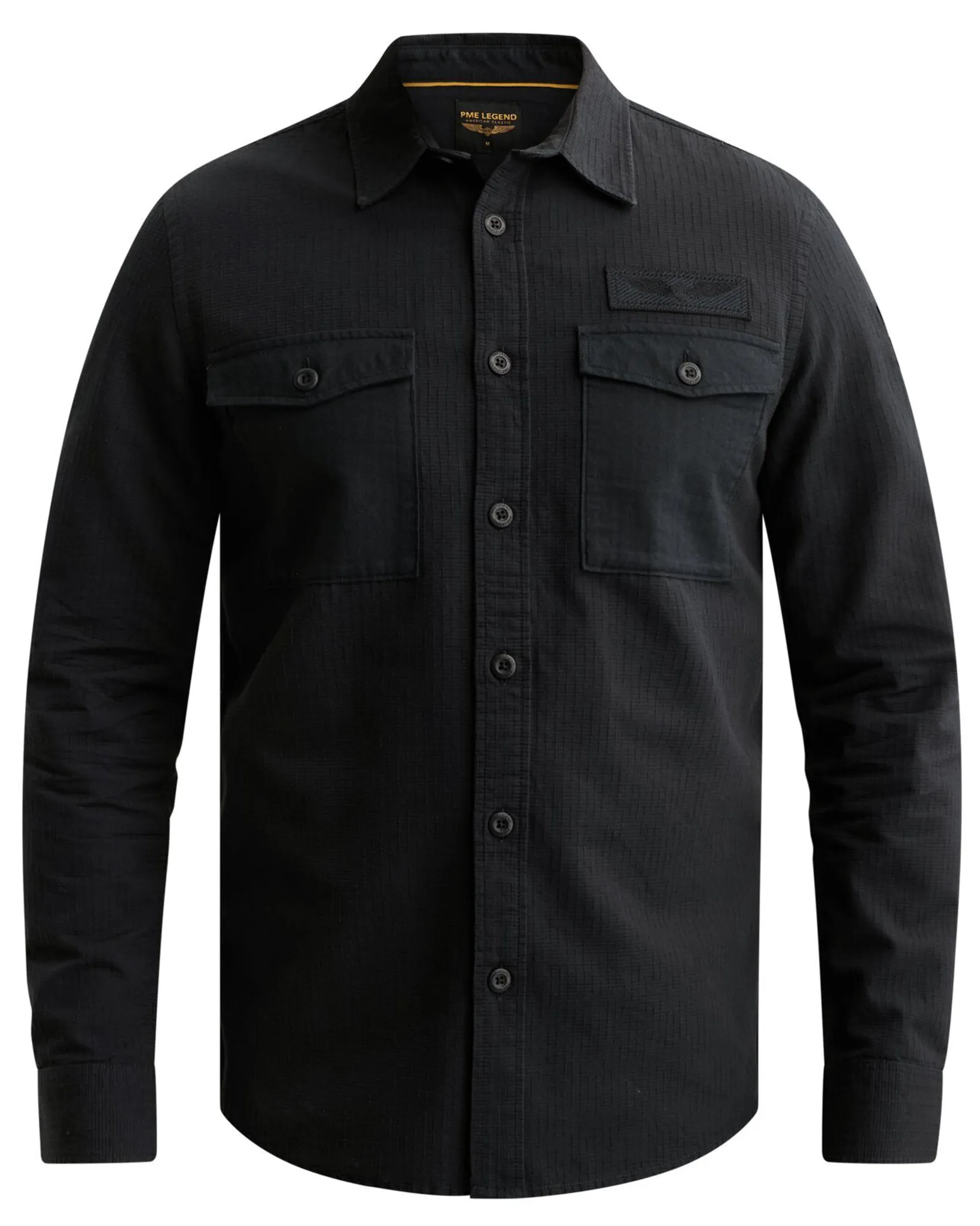PME Legend Casual Overhemd Blauw 112621-001-M