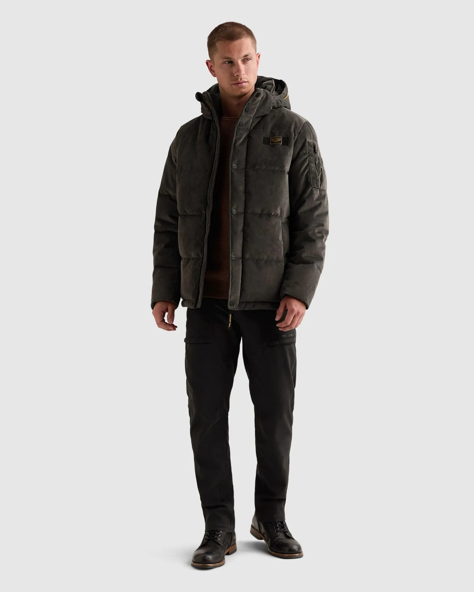 PME Legend Gobbler Gewatteerde jas Zwart 112629-001-L