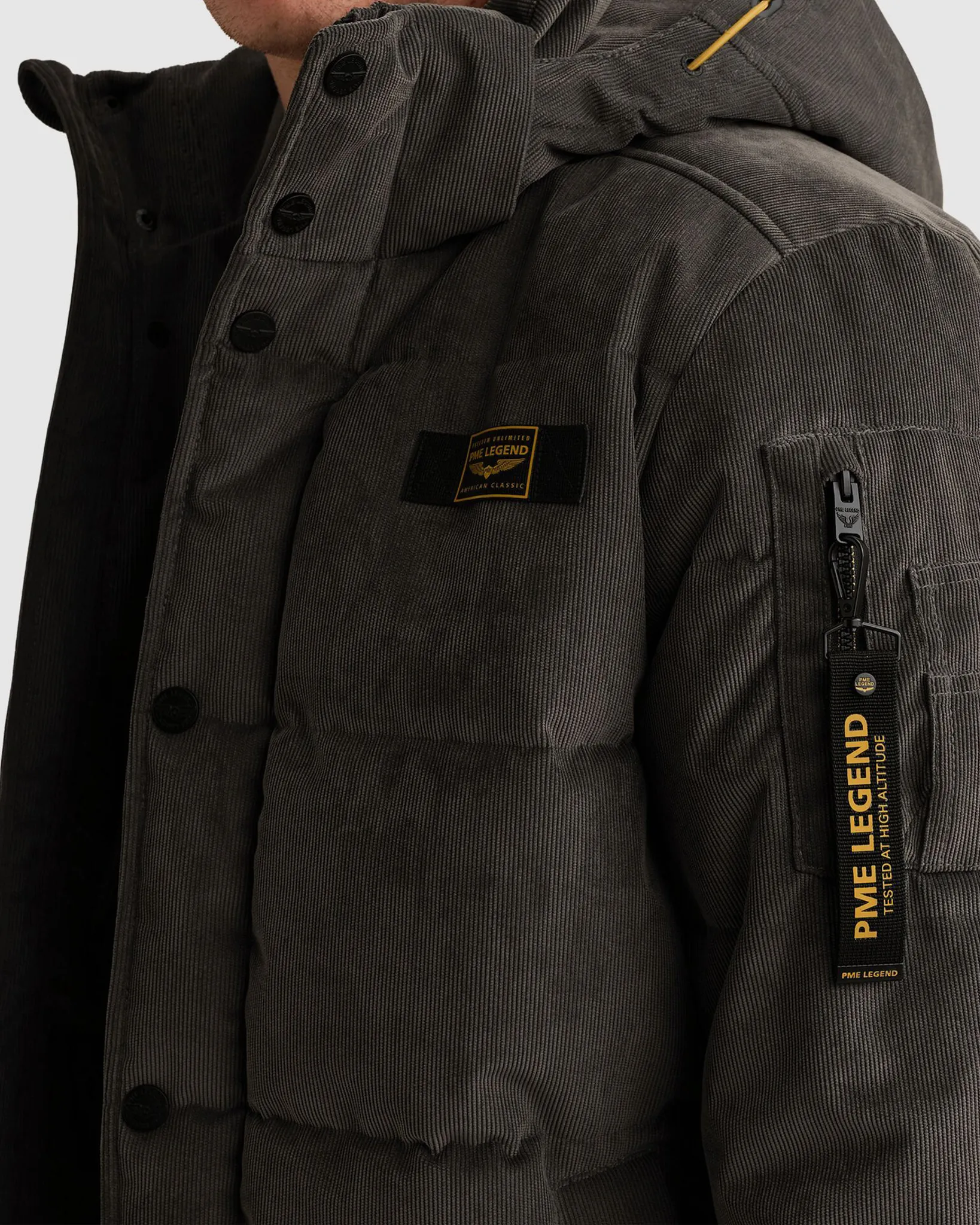 PME Legend Gobbler Gewatteerde jas Zwart 112629-001-L