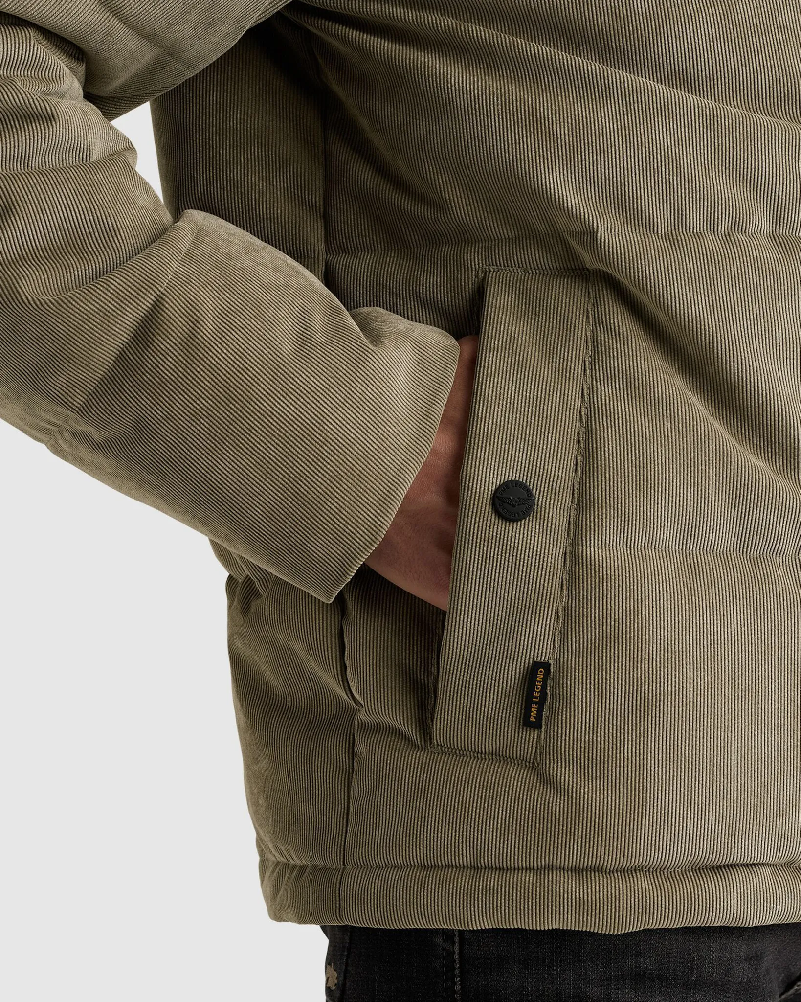 PME Legend Gobbler Gewatteerde jas Donker groen 112632-001-L