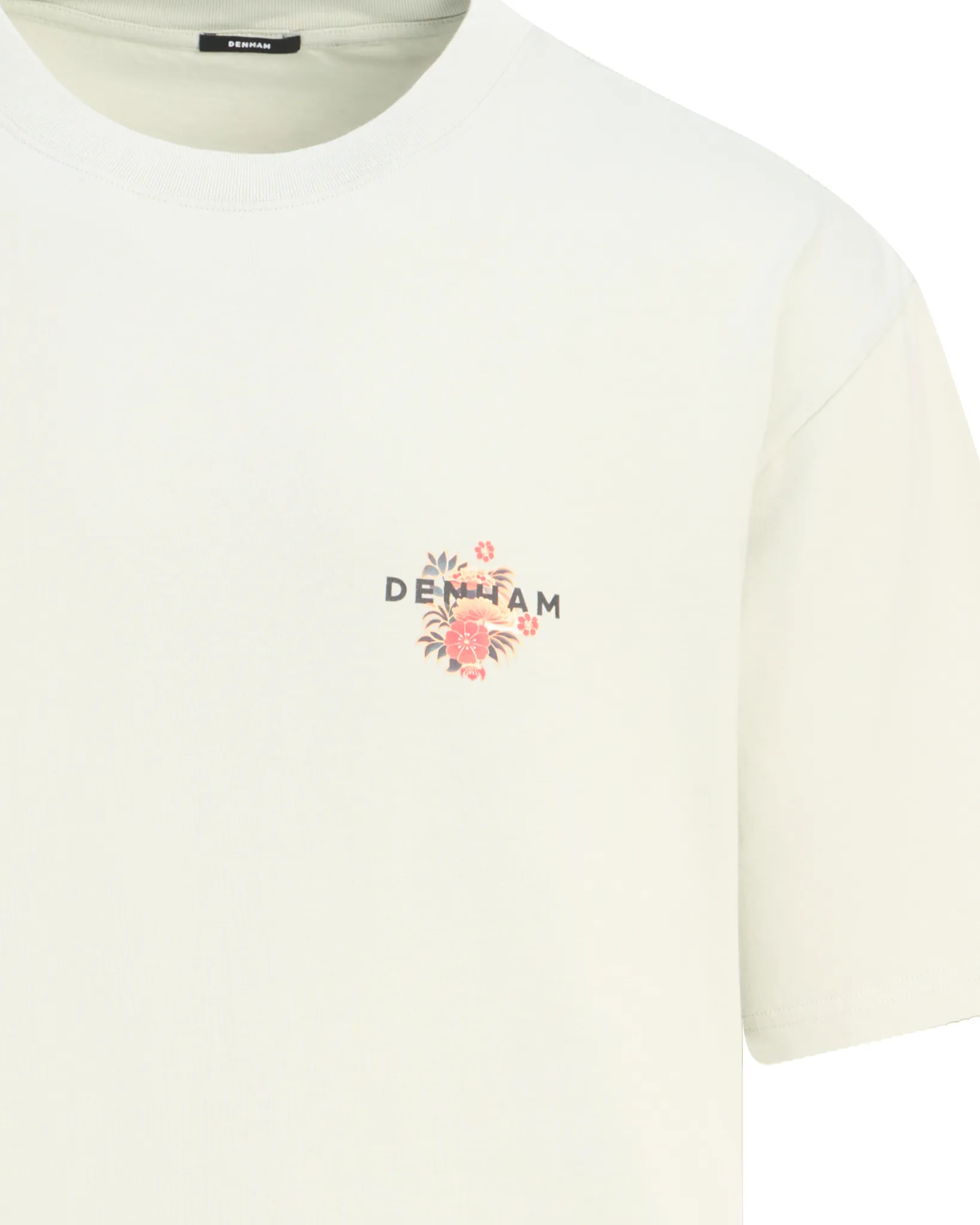 Denham Kansai Graphic T-shirt Groen 112643-001-L