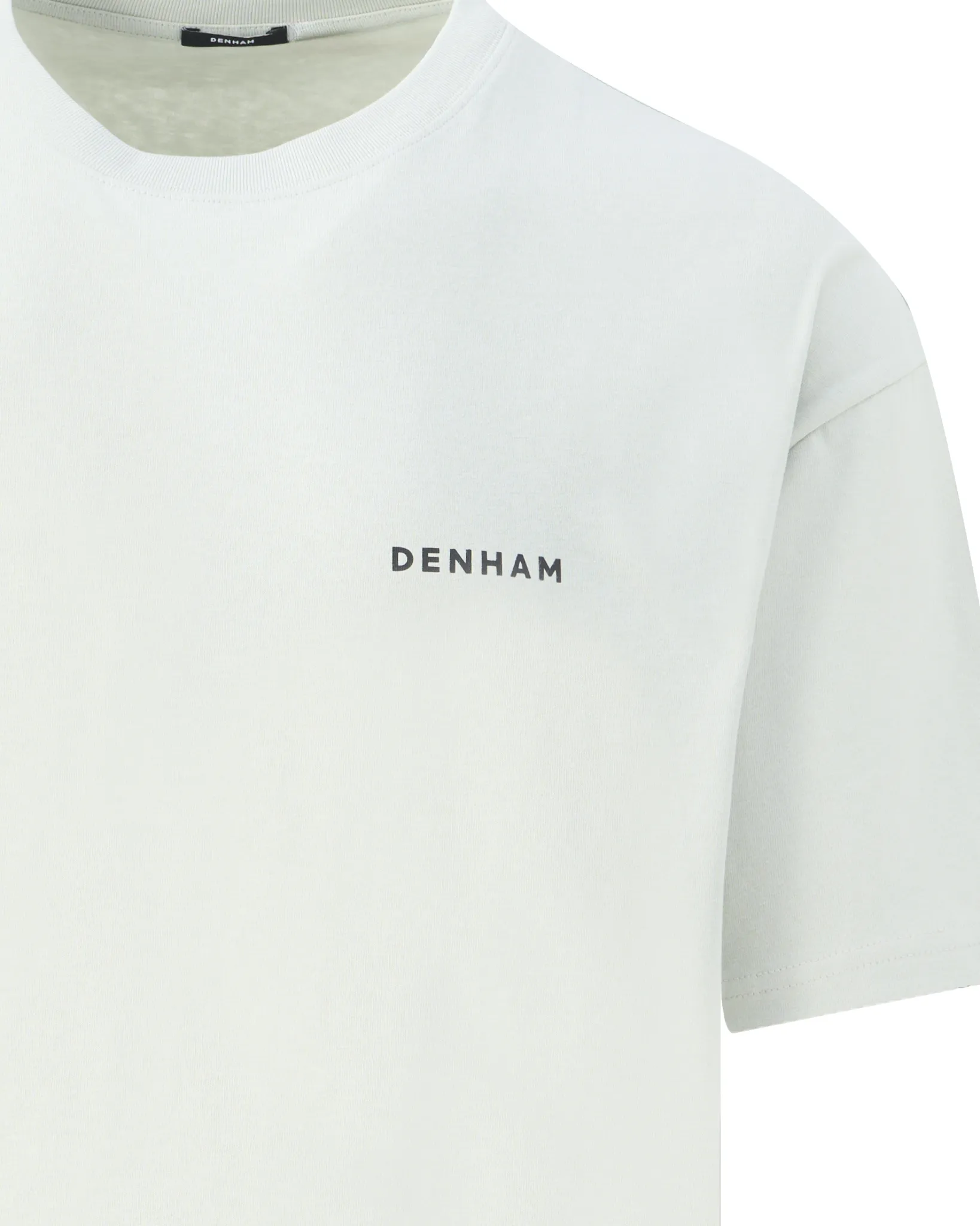 Denham Flowy Graphic T-shirt Groen 112645-001-L