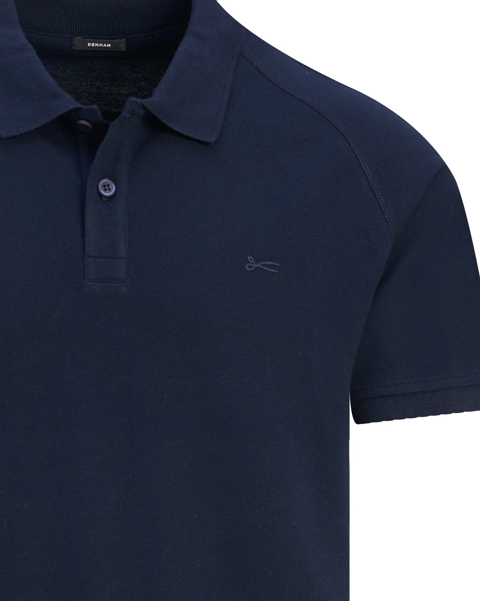 Denham Brian Polo Donker blauw 112652-001-L
