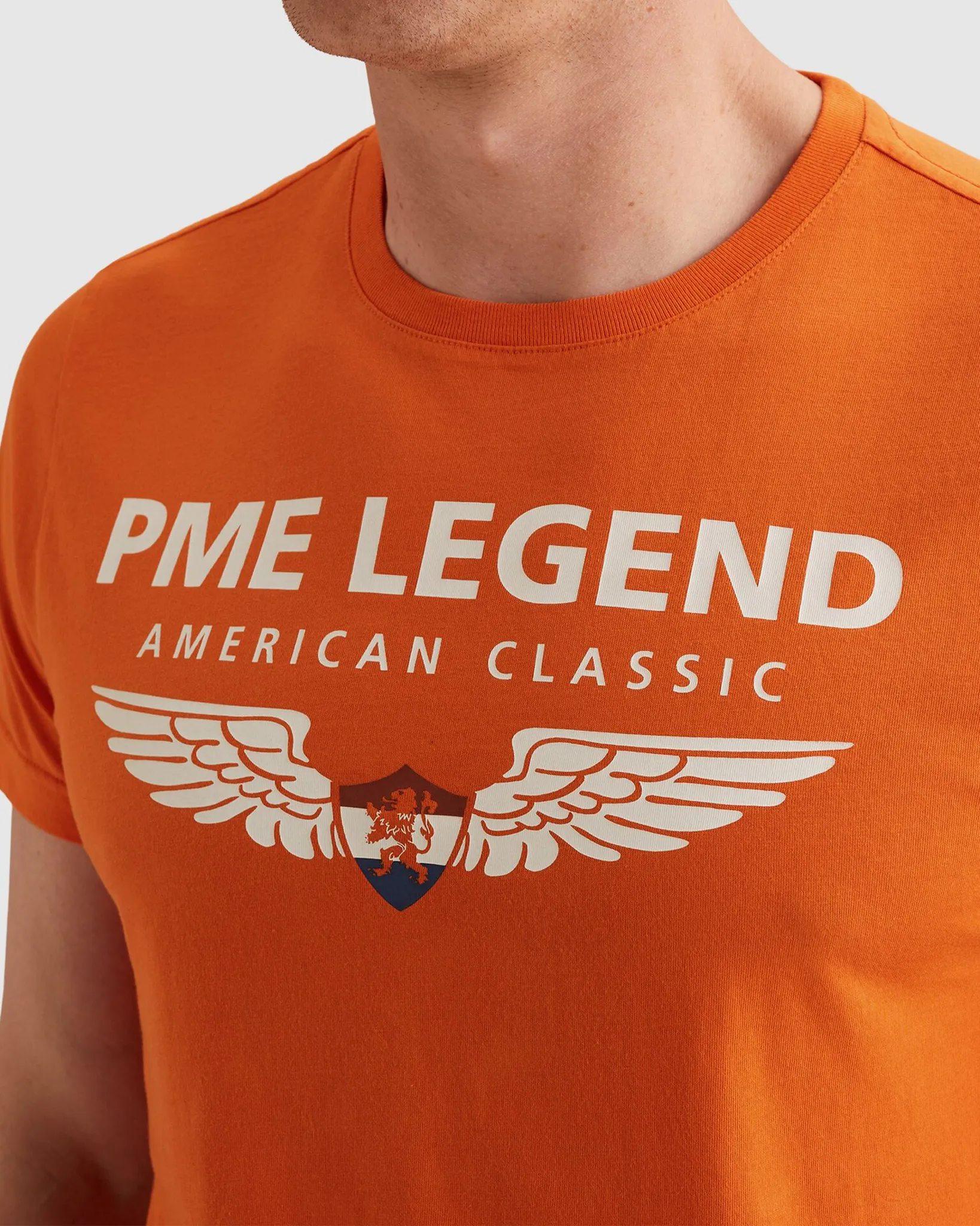 PME Legend T-shirt Korte mouw Oranje 112665-001-L