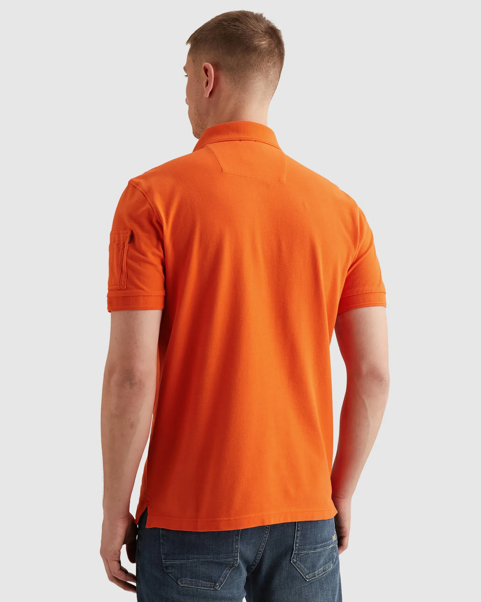 PME Legend Polo Korte mouw Oranje 112666-001-L