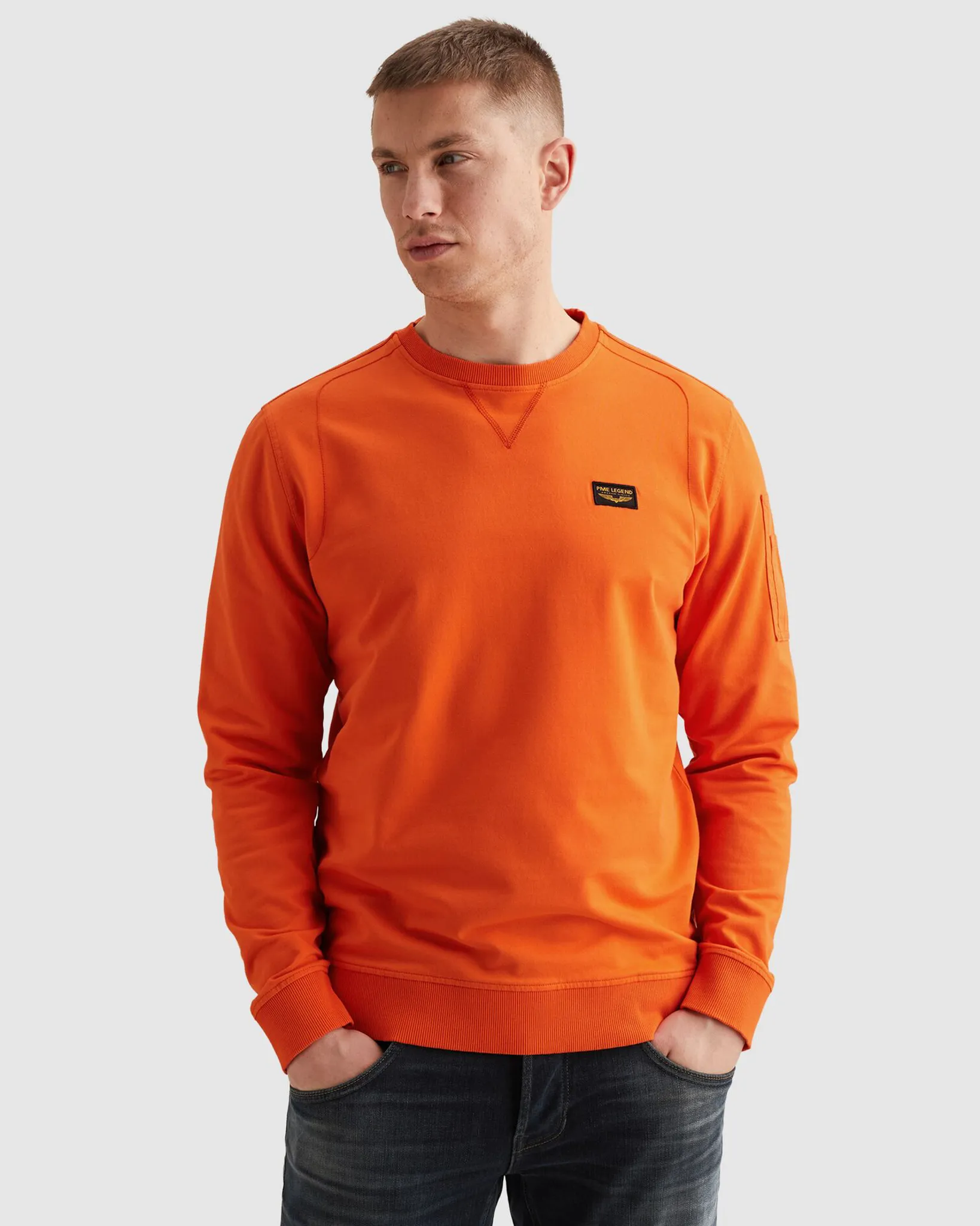 PME Legend Sweater Oranje 112667-001-L
