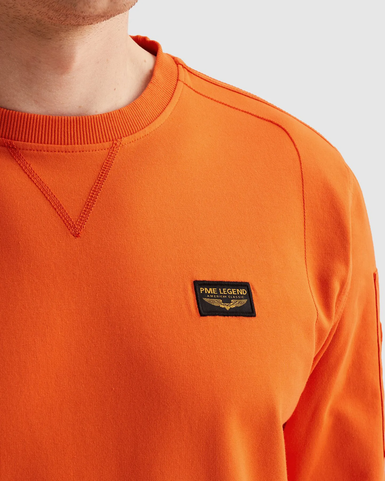 PME Legend Sweater Oranje 112667-001-L