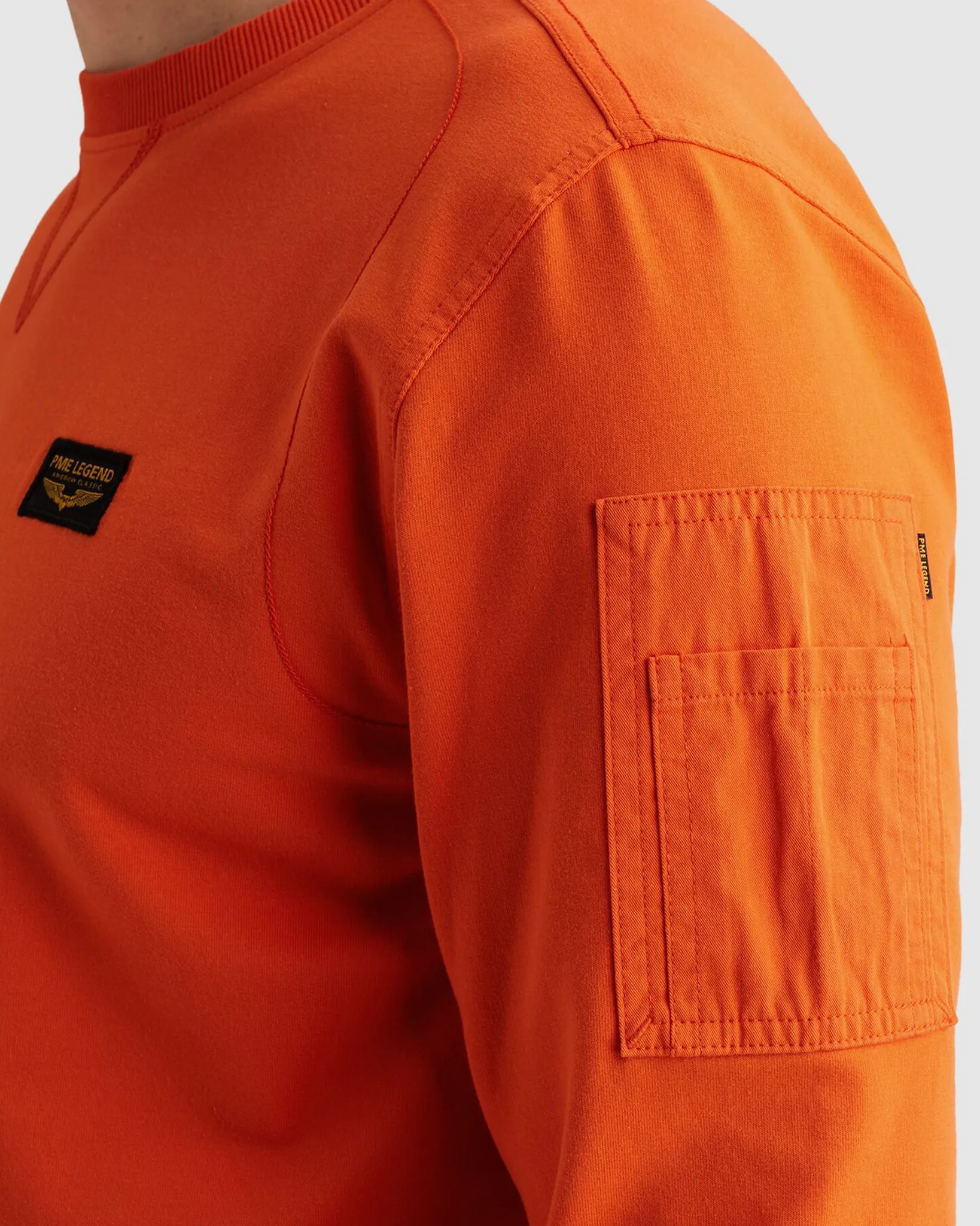 PME Legend Sweater Oranje 112667-001-L