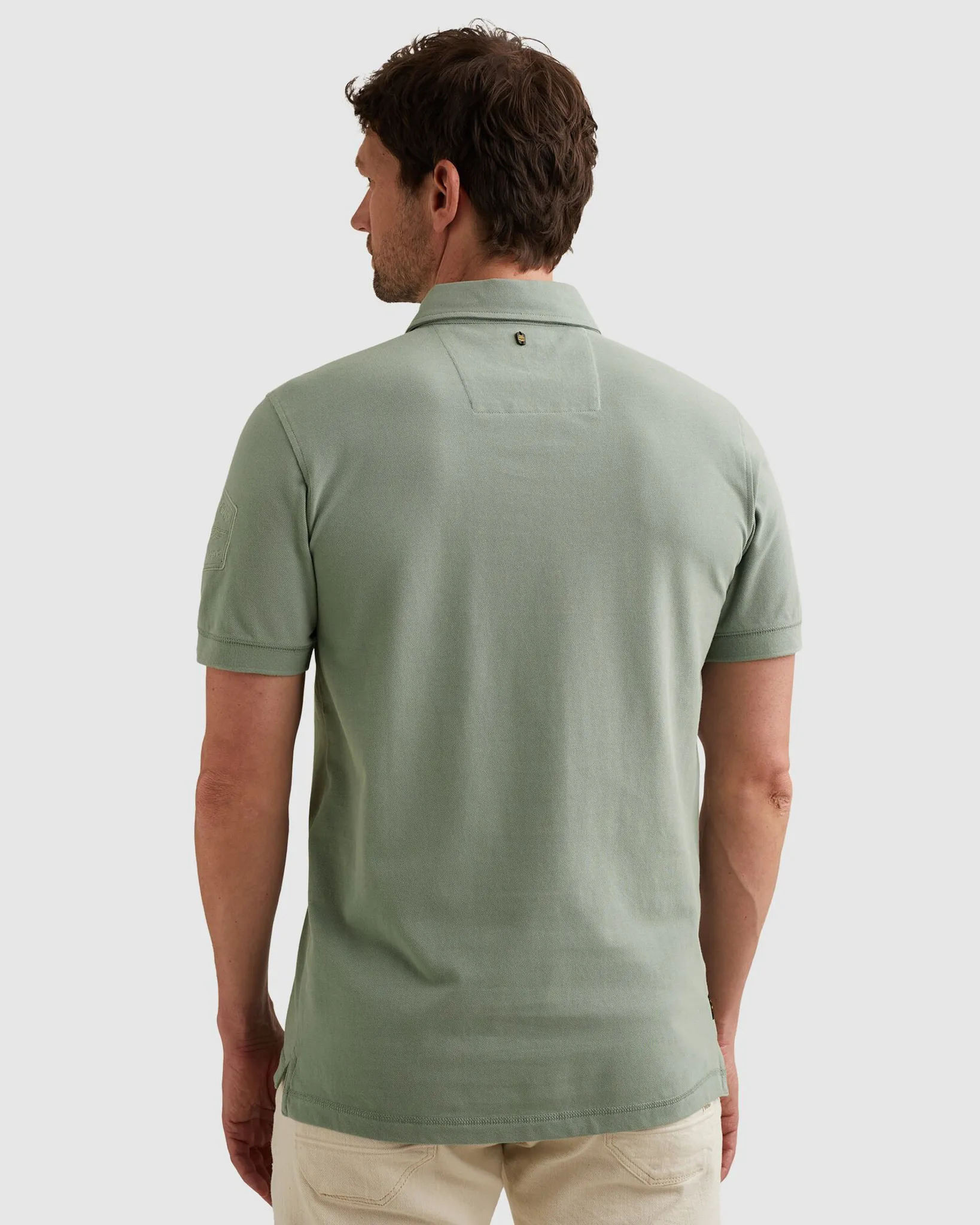 PME Legend Polo Korte mouw Groen 112672-001-L