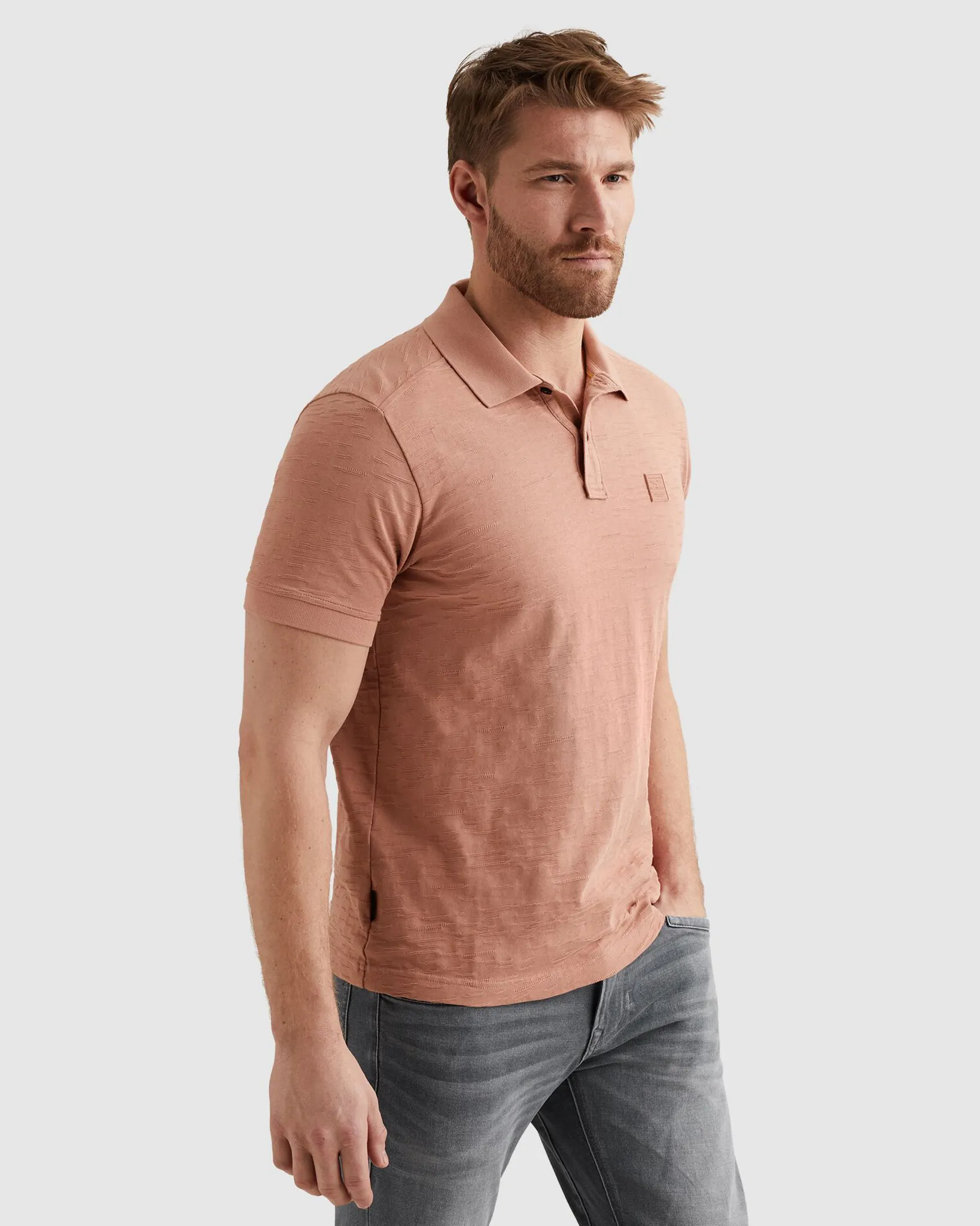 PME Legend Polo Korte mouw Roze 112673-001-L