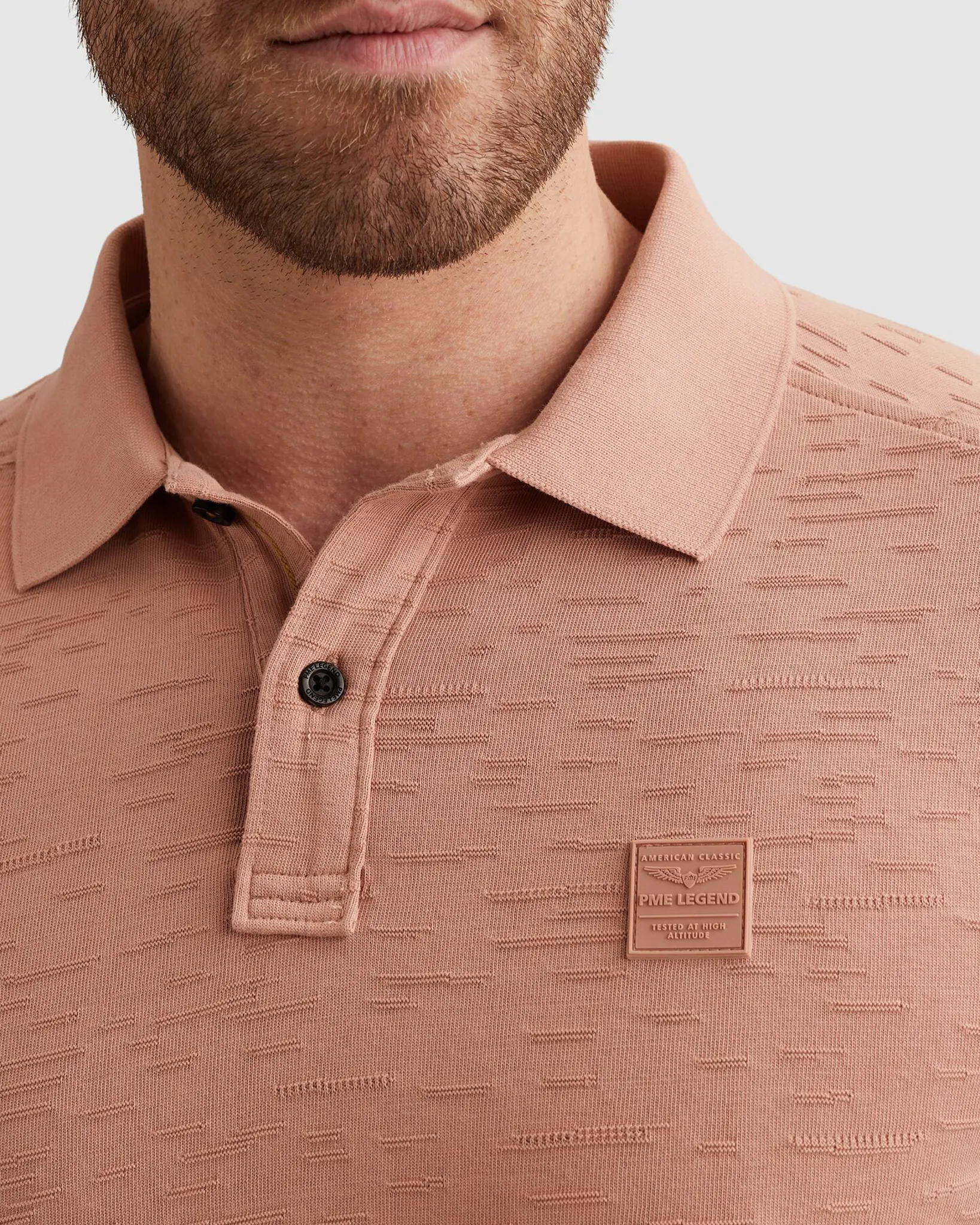 PME Legend Polo Korte mouw Roze 112673-001-L