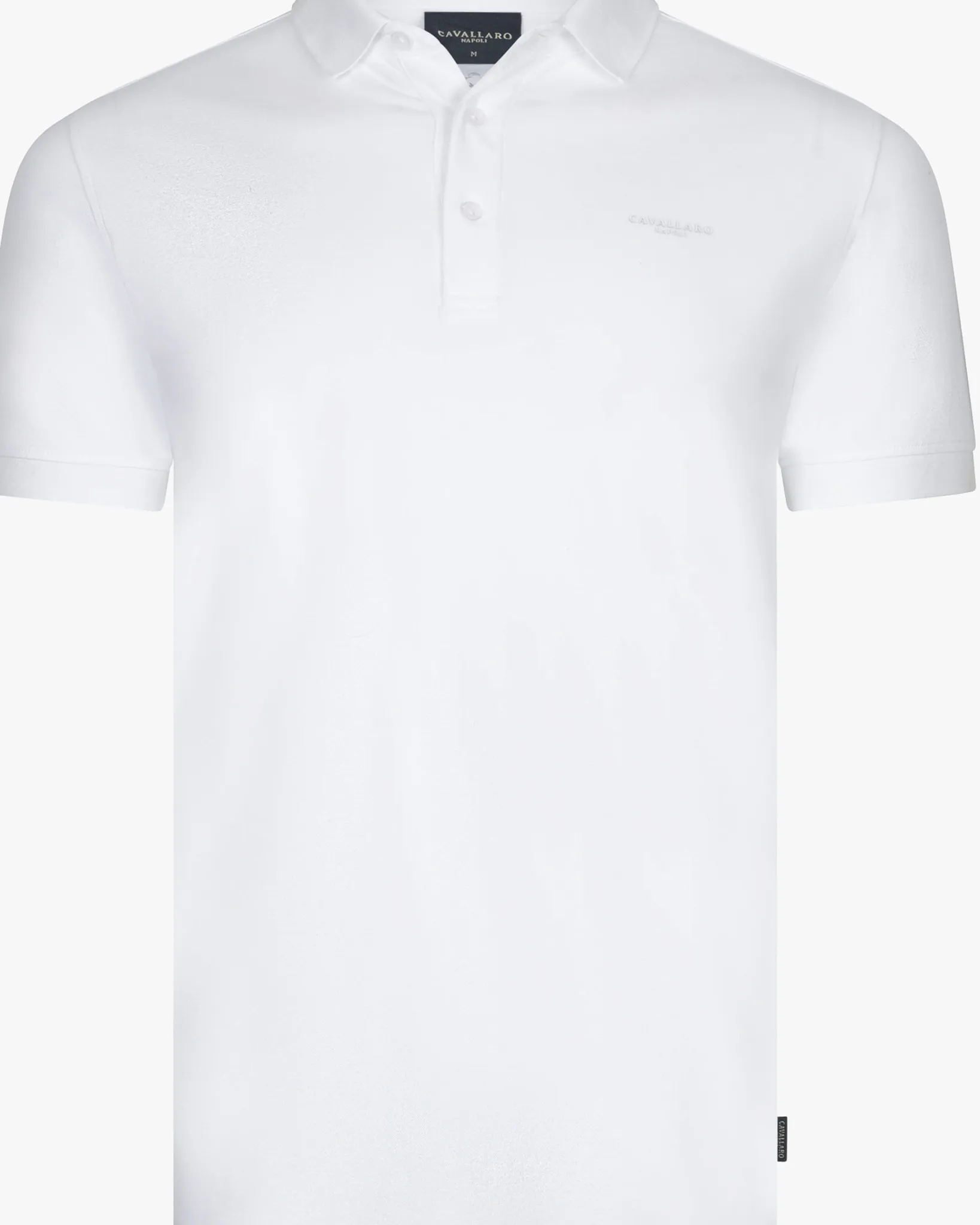 Cavallaro Polo Korte mouw Wit 112675-001-XL