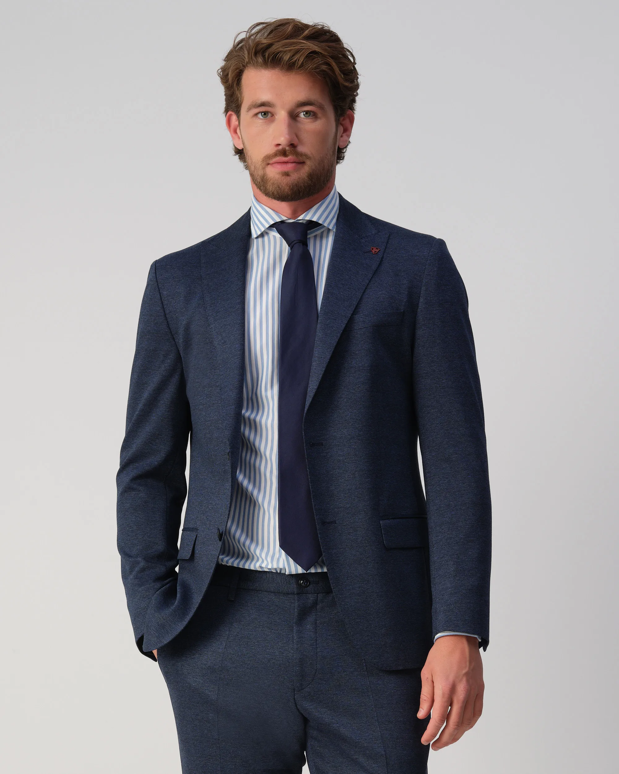 Roy Robson Mix & Match Colbert Donker blauw 112679-001-46