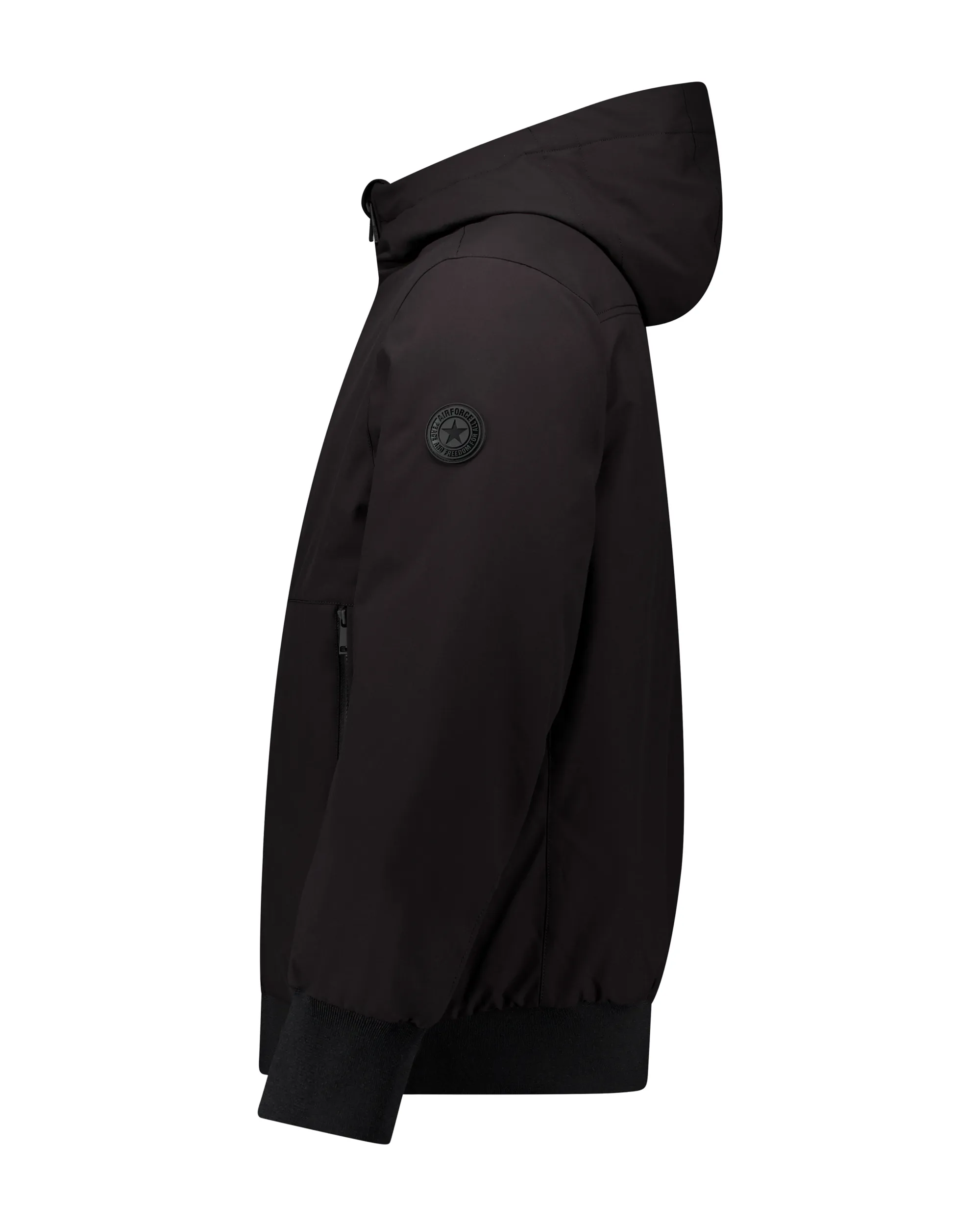 Airforce Ryan Gewatteerde jas Zwart 112739-001-L