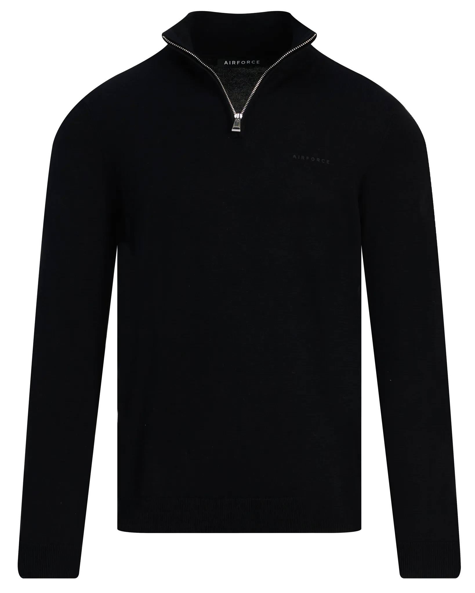 Airforce Knitwear Schipperstrui Zwart 112755-001-L