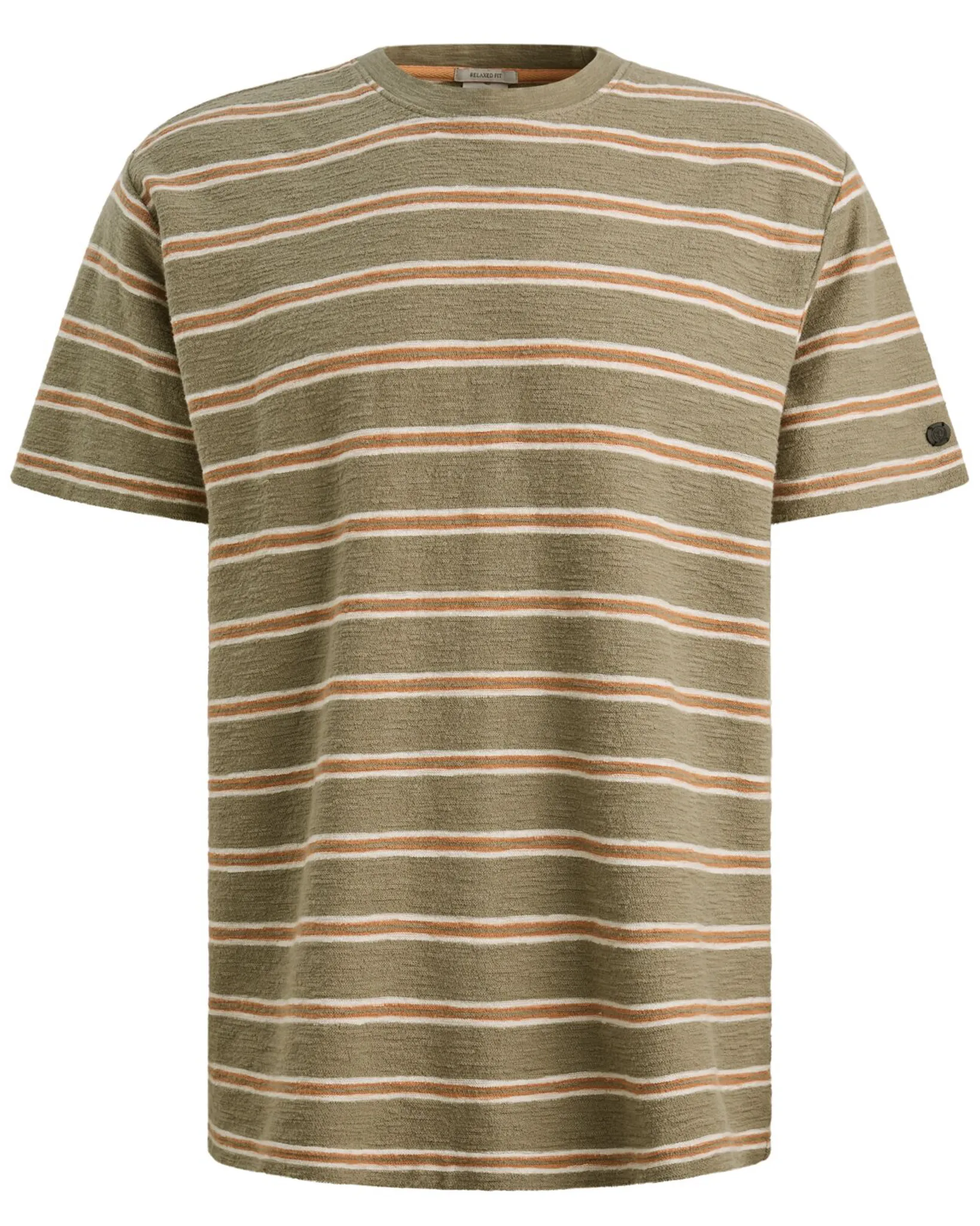 Cast Iron T-shirt Groen 112808-001-L