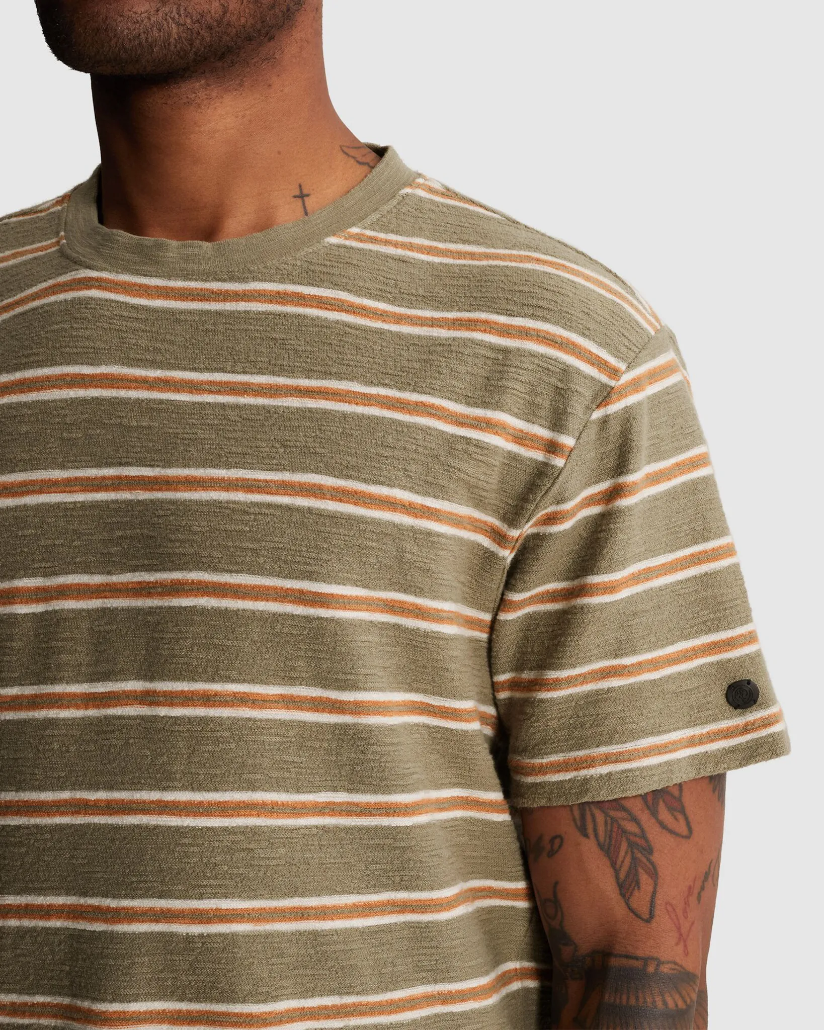 Cast Iron T-shirt Groen 112808-001-L