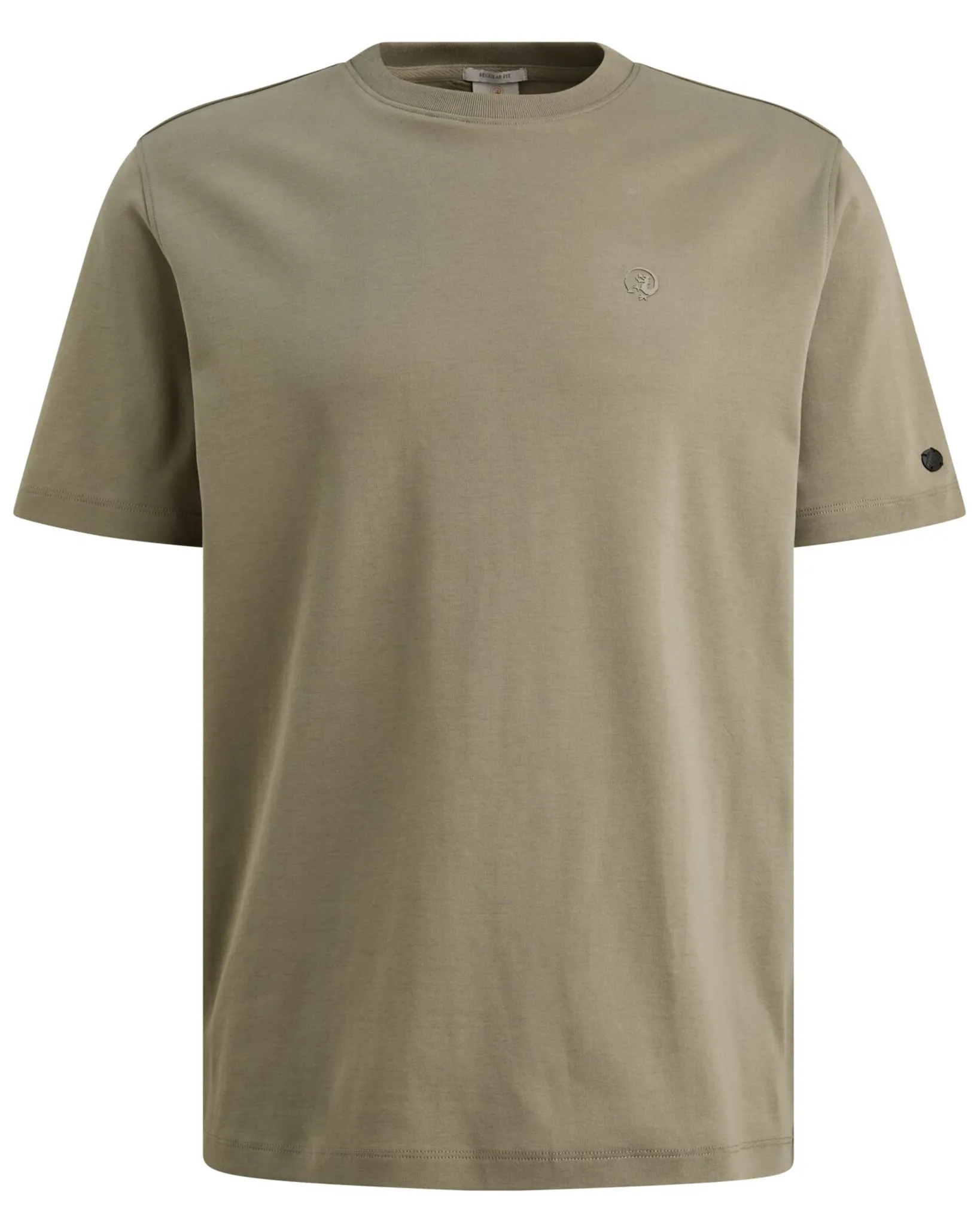 Cast Iron T-shirt Groen 112810-001-L