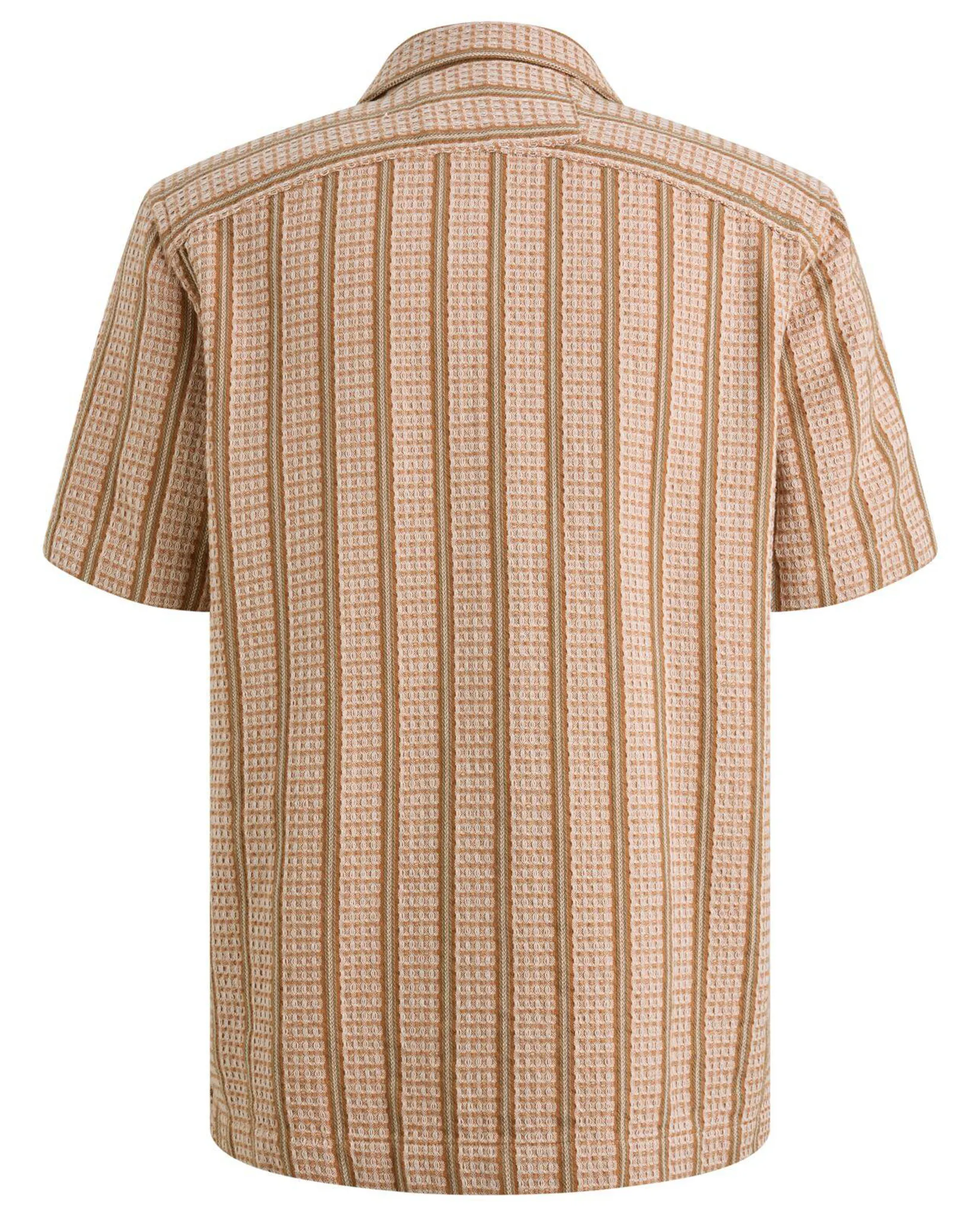 Cast Iron Casual Overhemd Oranje 112813-001-L