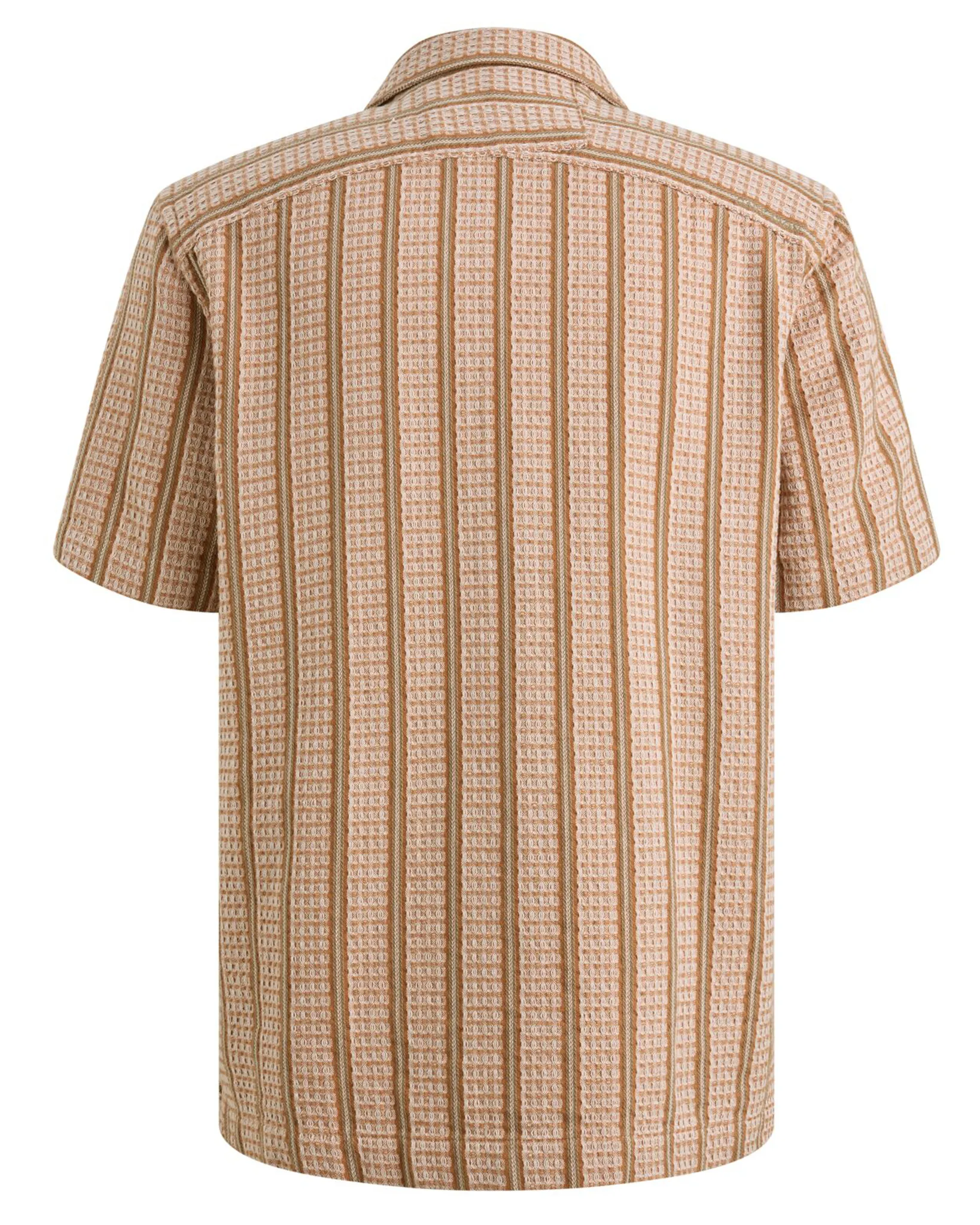 Cast Iron Casual Overhemd Oranje 112813-001-L