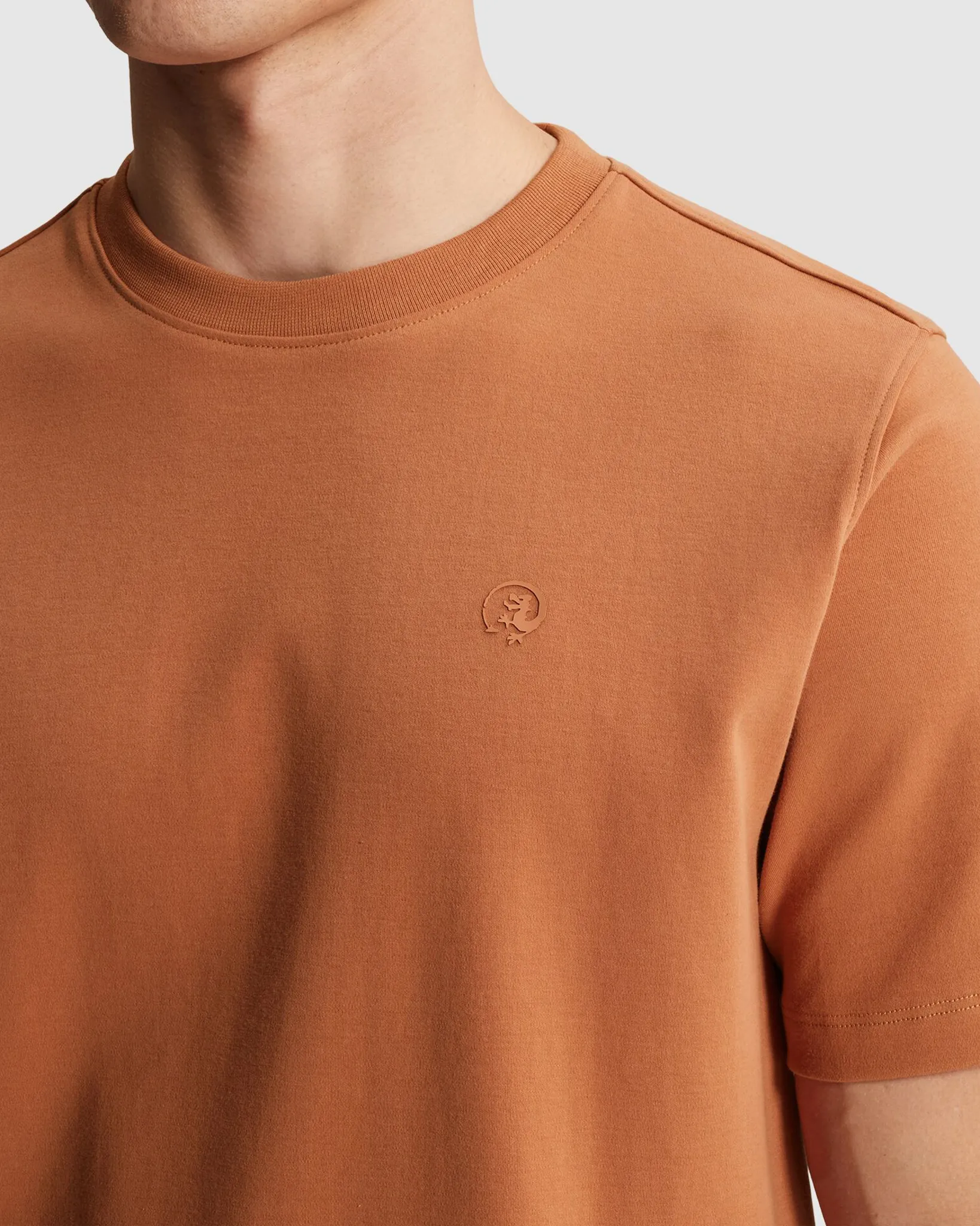Cast Iron T-shirt Oranje 112814-001-L