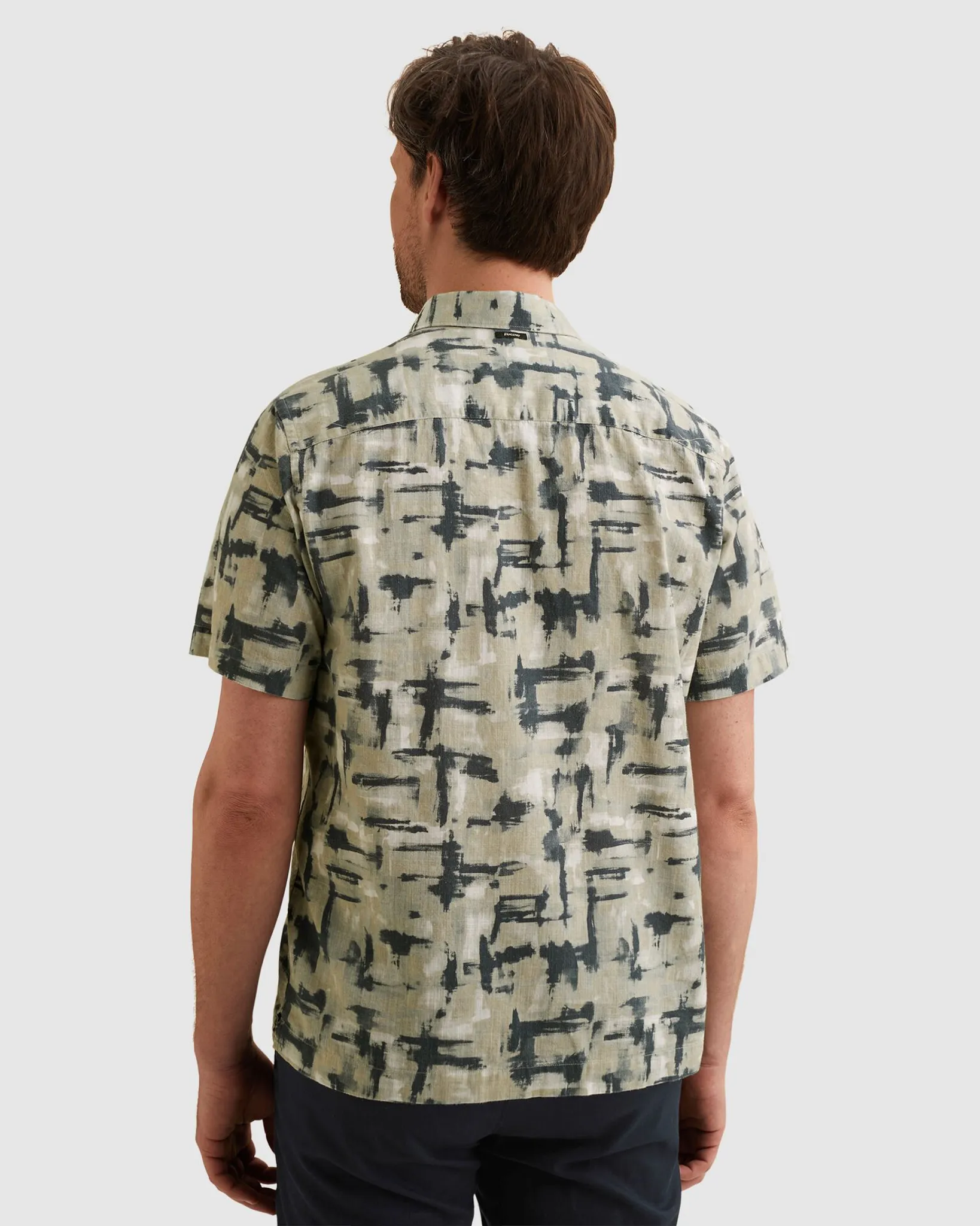 Vanguard Casual Overhemd Grijs 112818-001-L