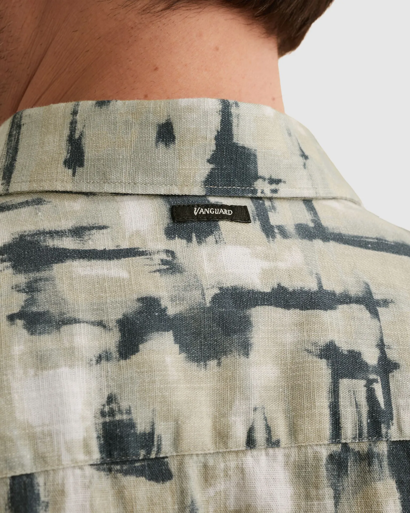 Vanguard Casual Overhemd Grijs 112818-001-L