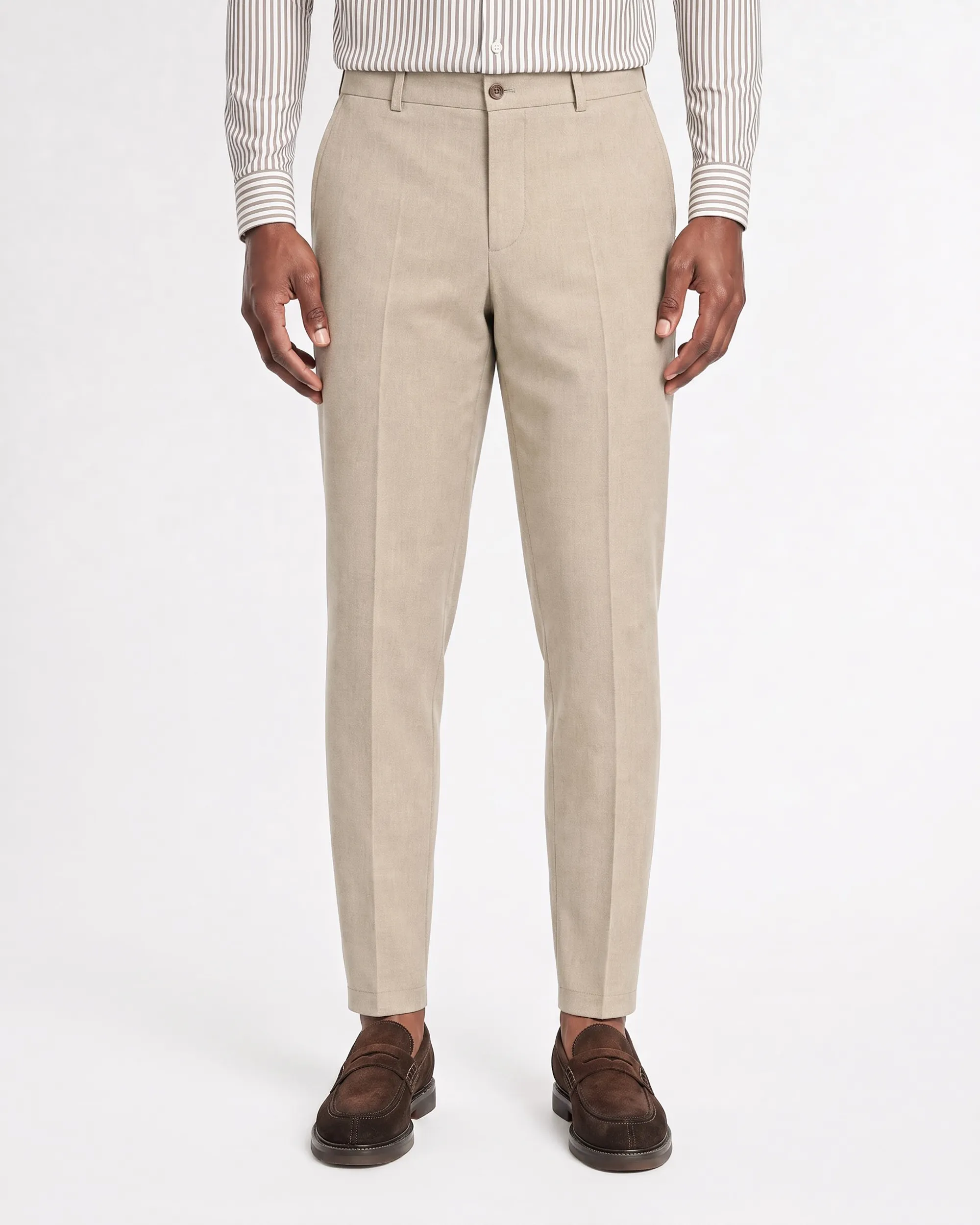 Drykorn Mix & Match Pantalon Ajend Bruin 112850-001-30/34
