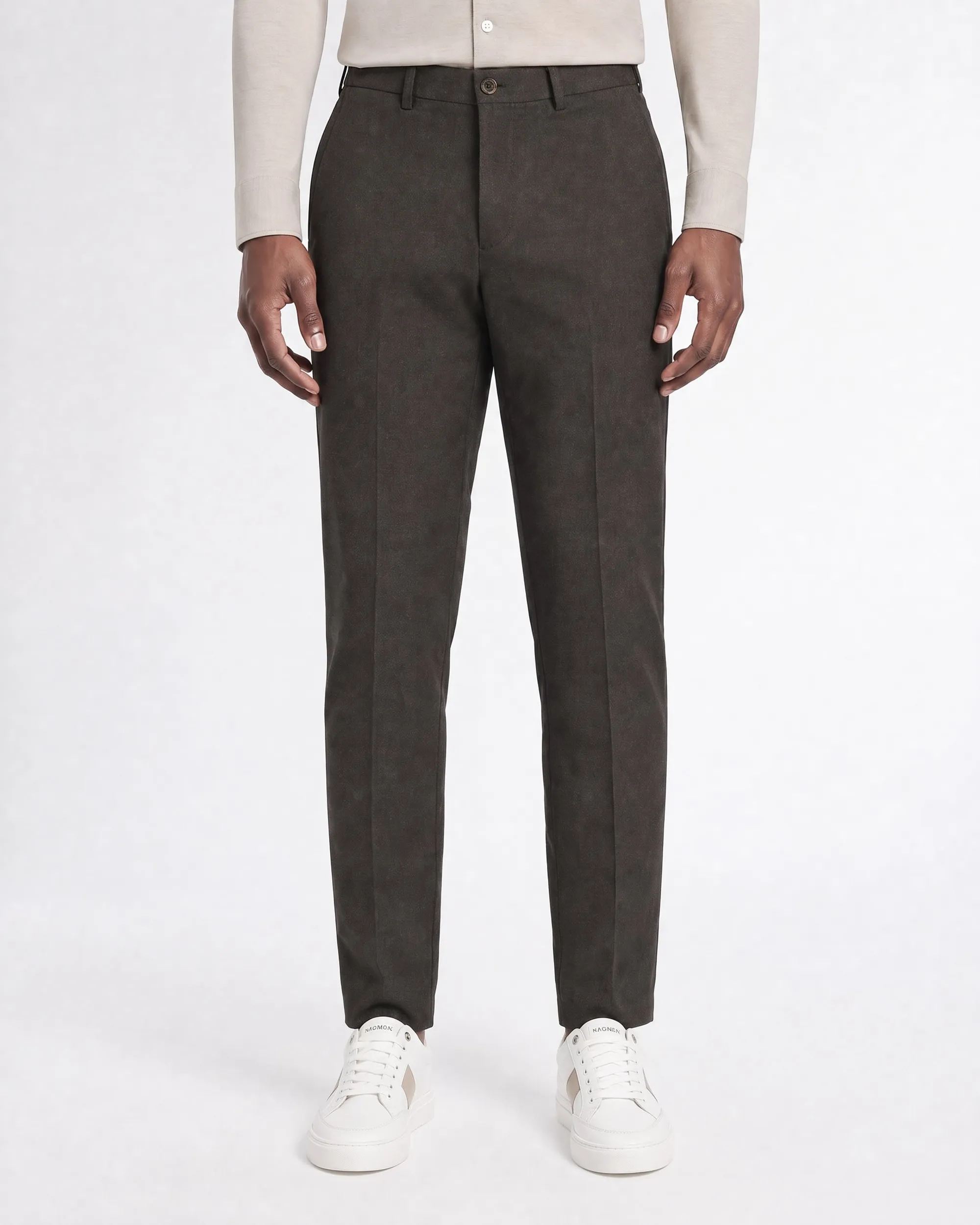 Drykorn Mix & Match Pantalon Ajend Bruin 112873-001-30/34