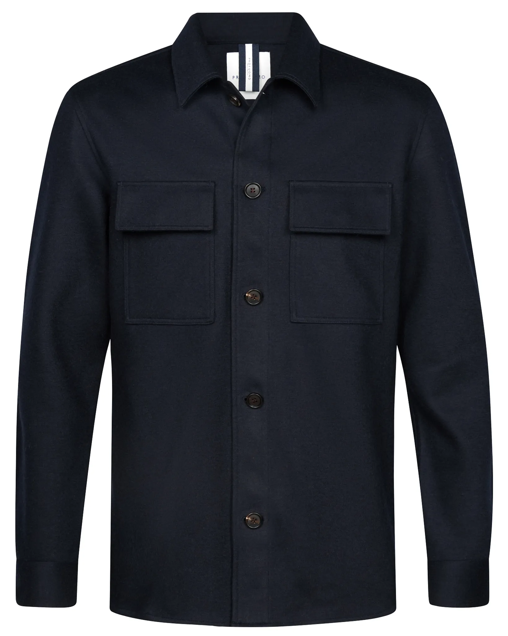 Profuomo Overshirt Blauw 112882-001-L